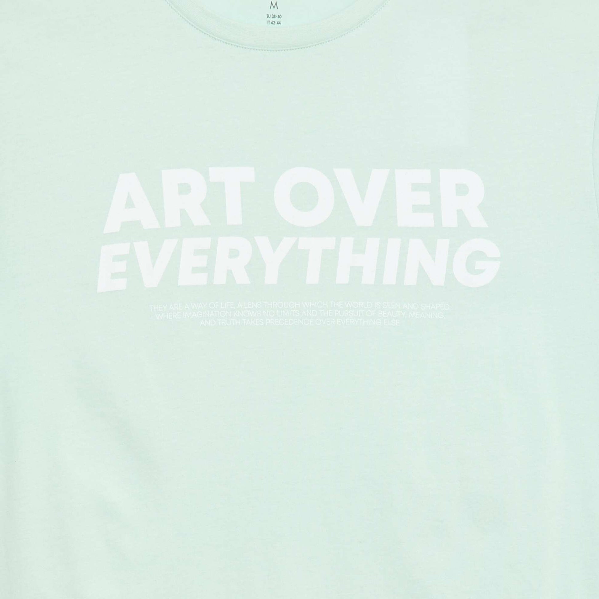 Tee-shirt imprimé à manches courtes VERT