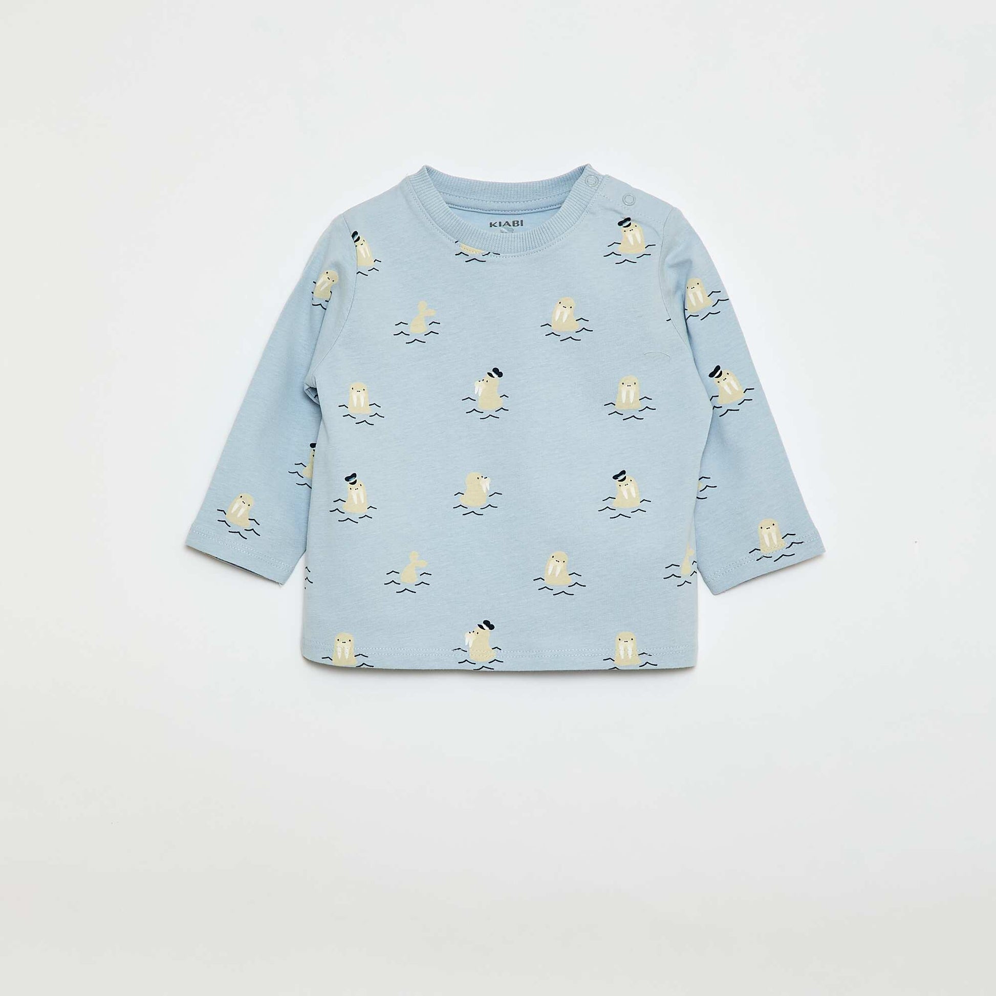 Lot de 2 t-shirts à manches courtes BLEU