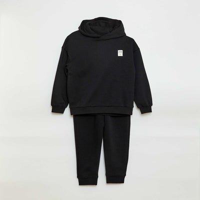 Ensemble sweat + pantalon de jogging - 2 pièces NOIR
