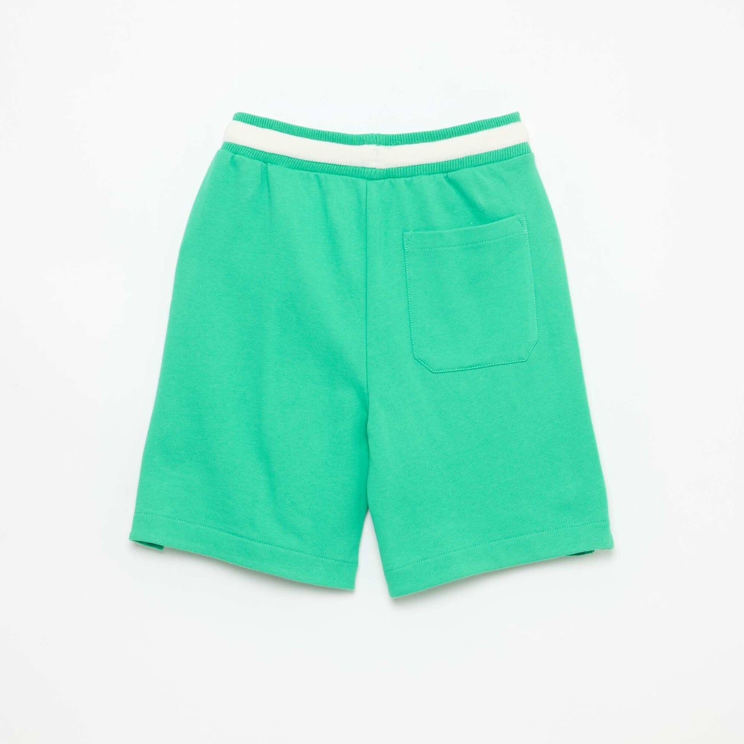 Bermuda en molleton VERT