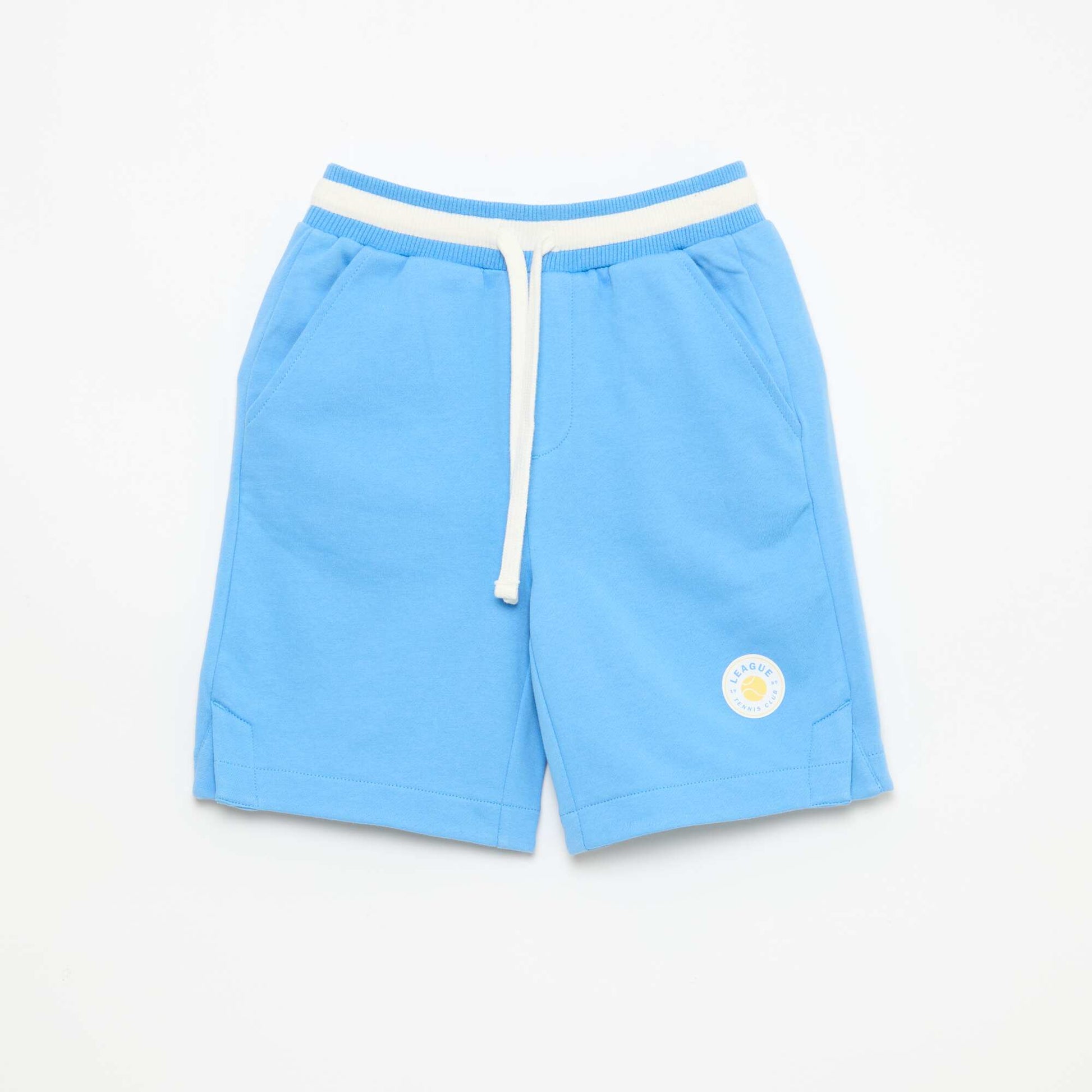 Bermuda en molleton BLEU