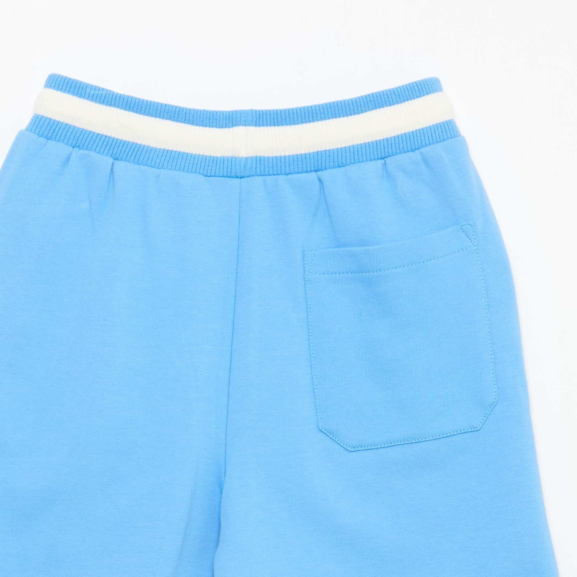 Bermuda en molleton BLEU