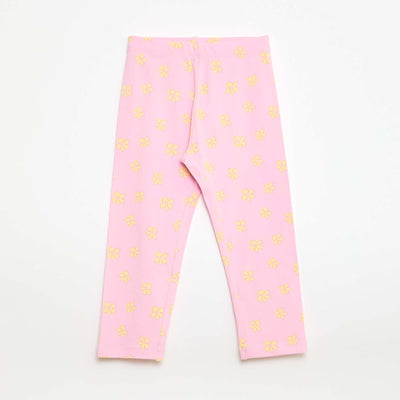 Legging court imprimé ROSE