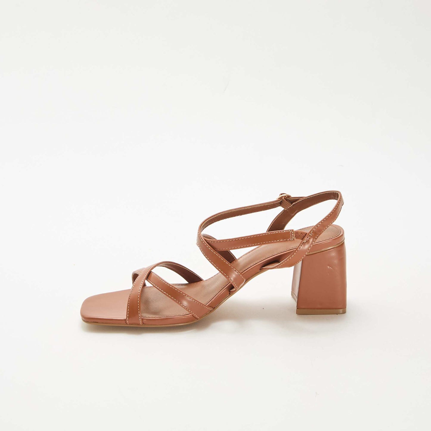 Sandales de cérémonie à talons MARRON