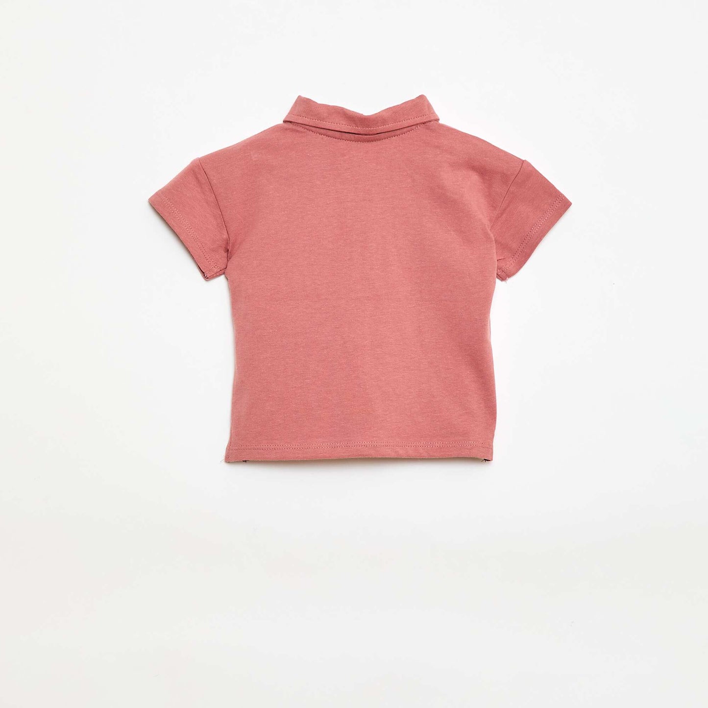 Polo t-shirt imprimé MARRON