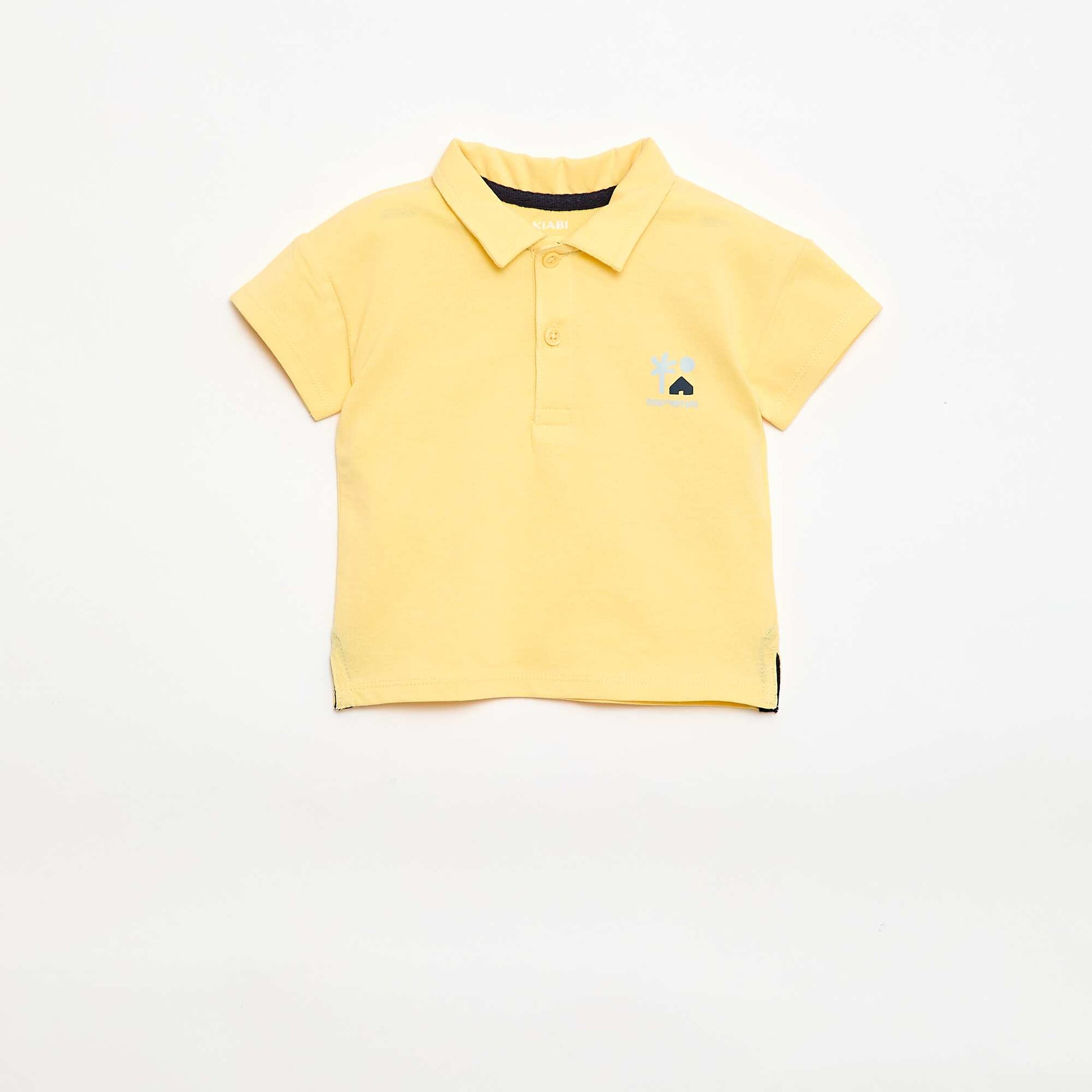 Polo t-shirt imprimé BEIGE