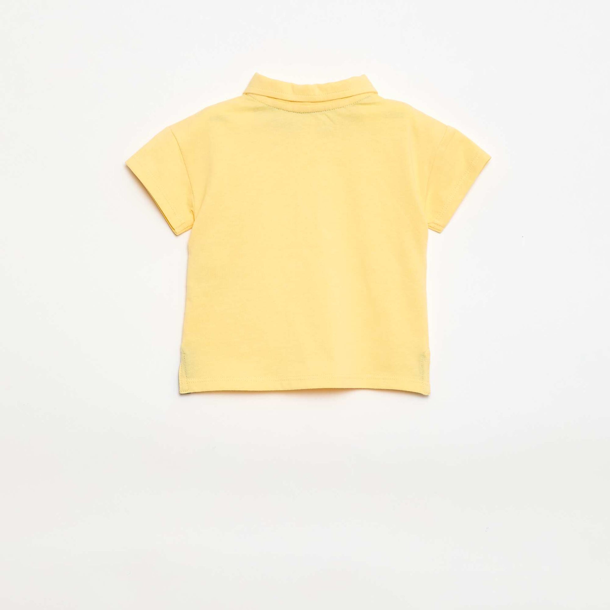 Polo t-shirt imprimé BEIGE
