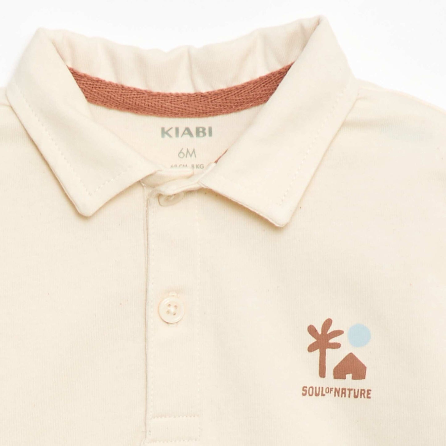 Polo t-shirt imprimé JAUNE