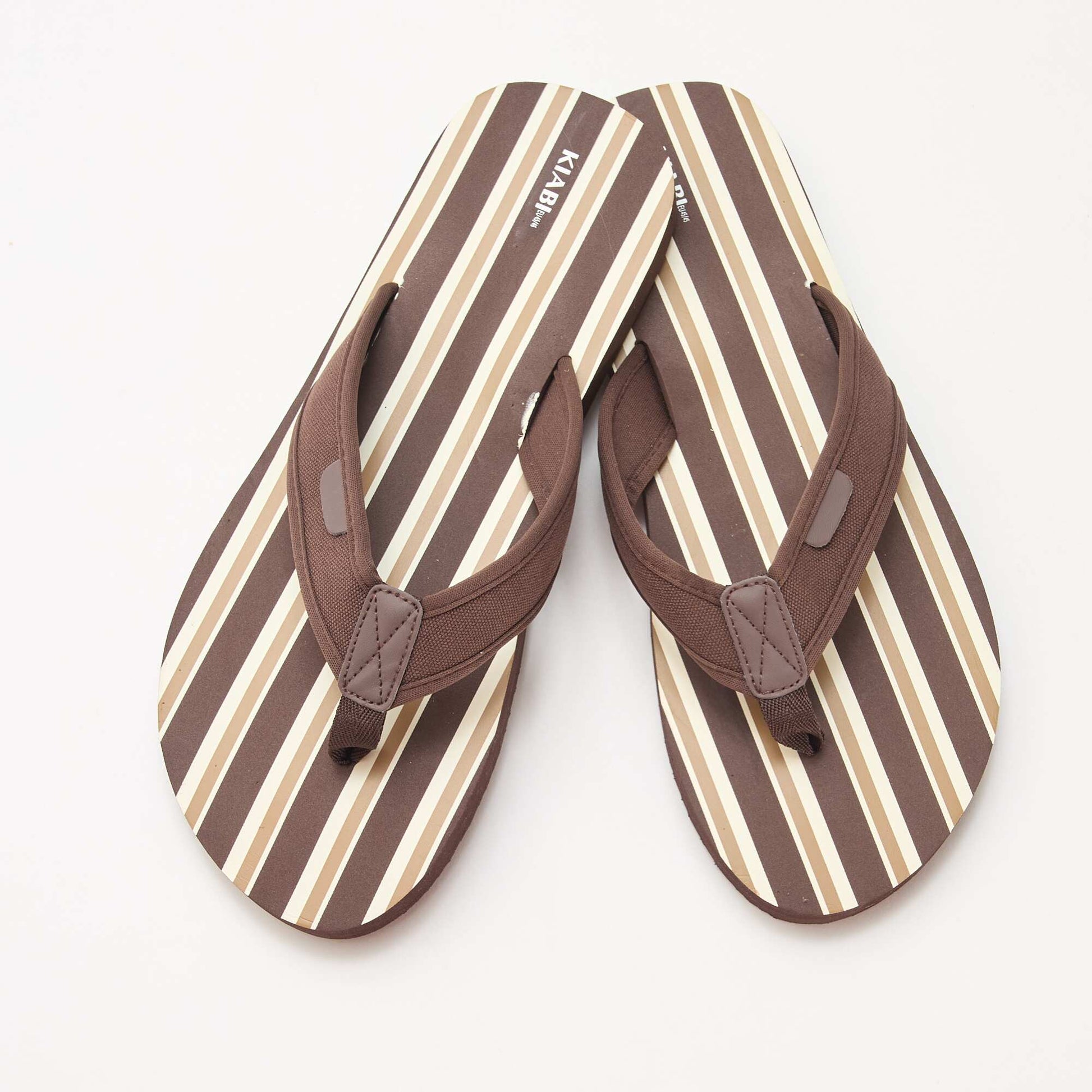 Tongs fantaisies MARRON