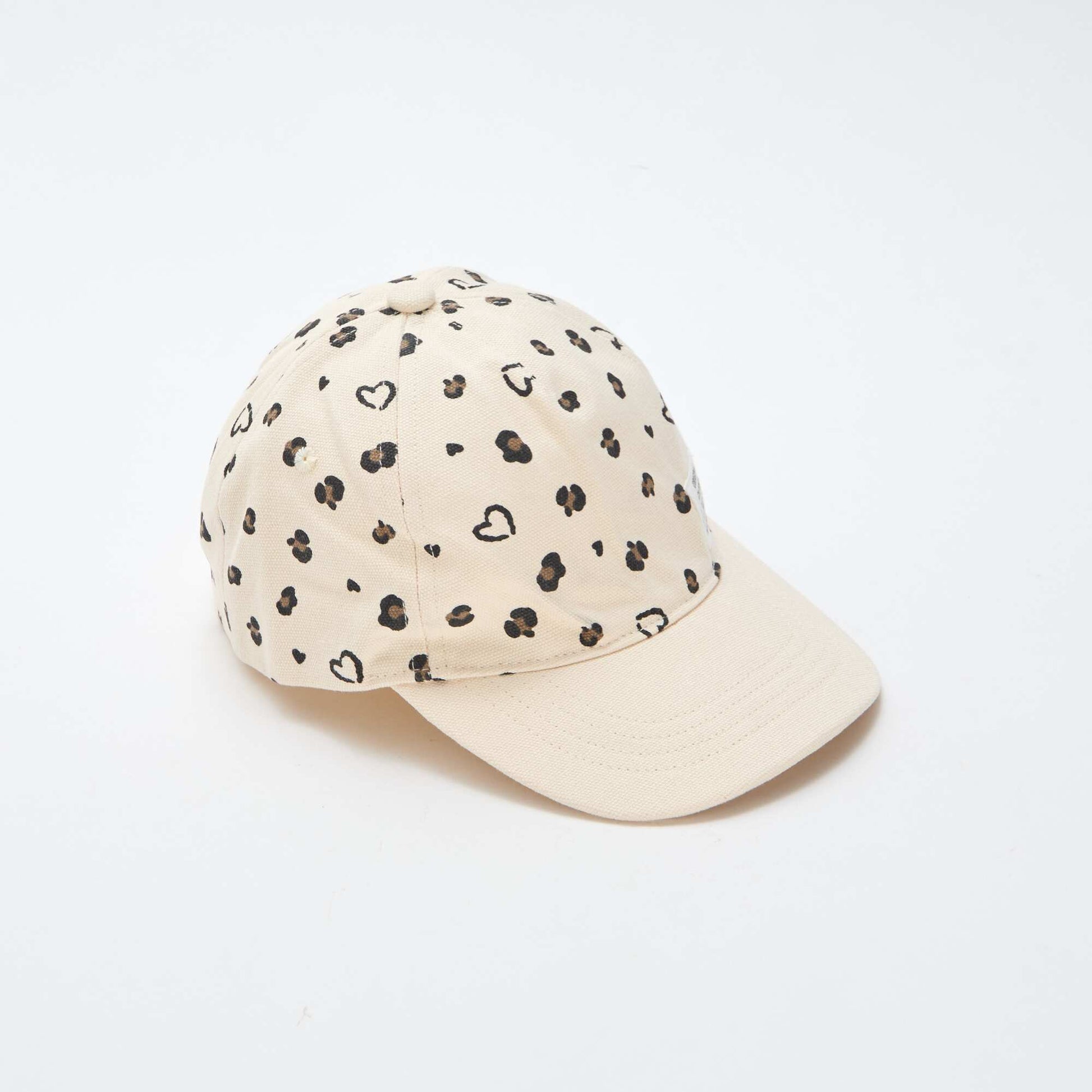 Casquette à motif réglable par scratch MARRON