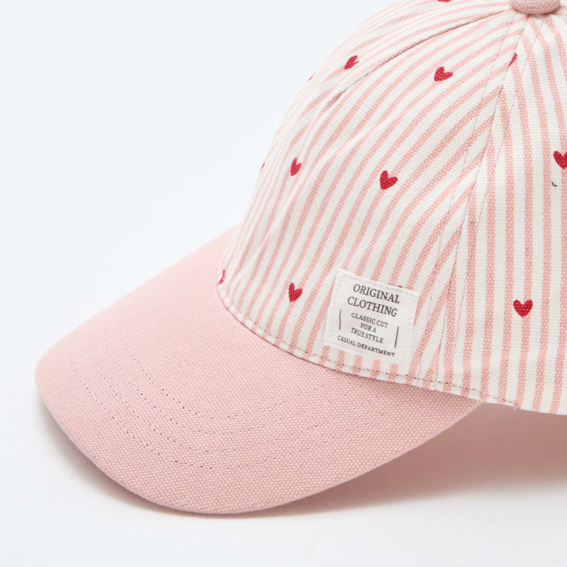Casquette à motif réglable par scratch ROSE
