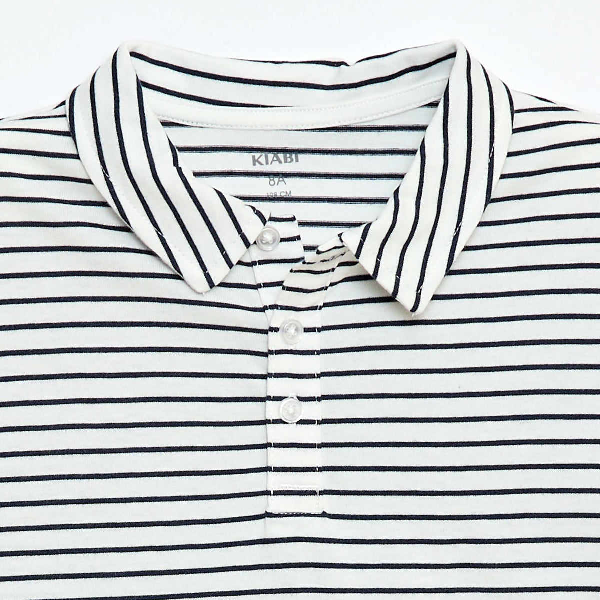 T-shirt polo large BLEU