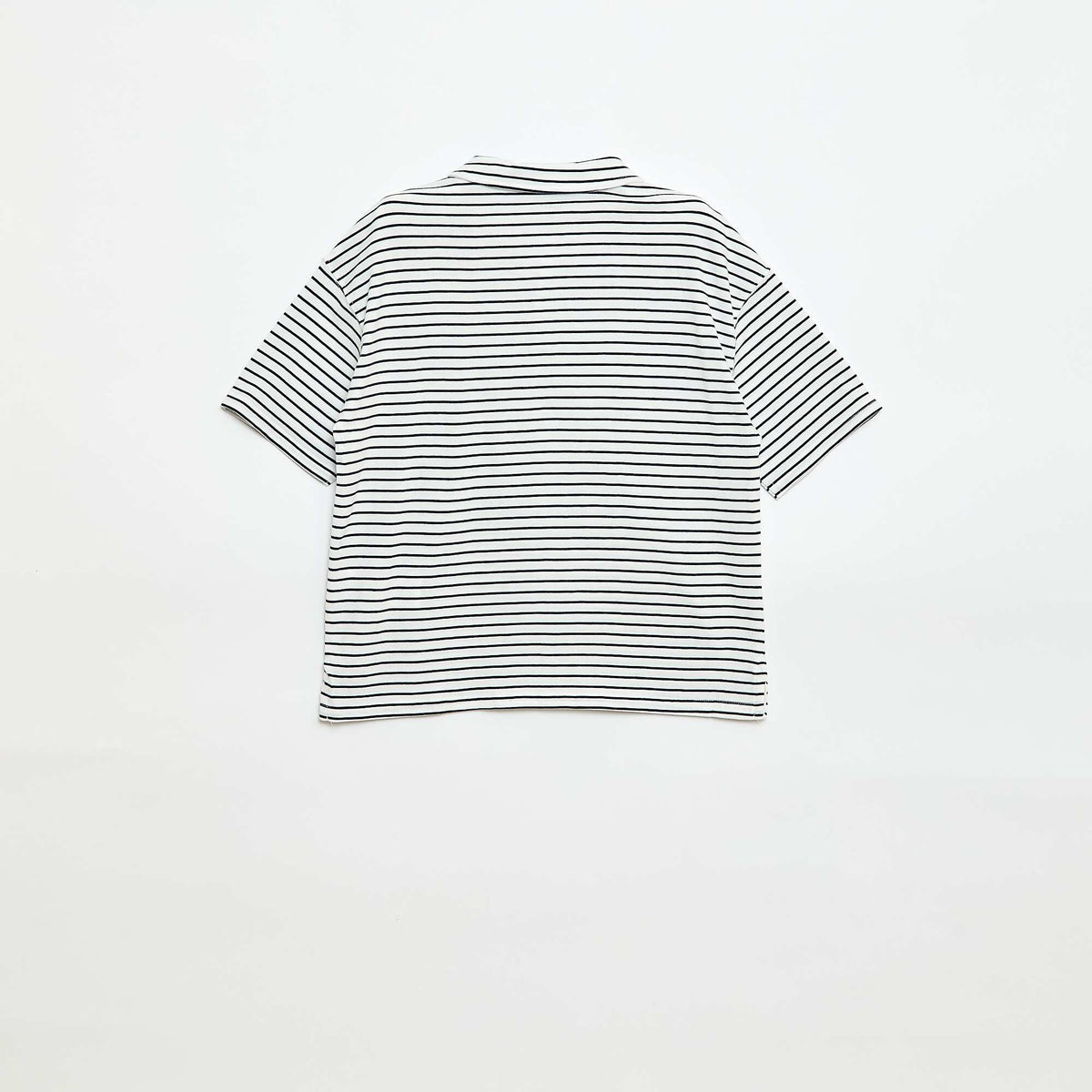 T-shirt polo large BLEU