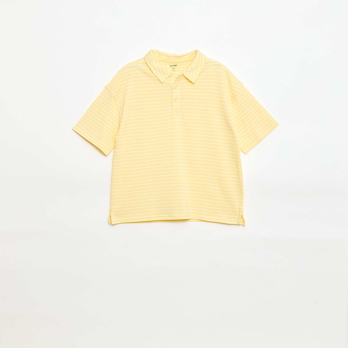T-shirt polo large JAUNE