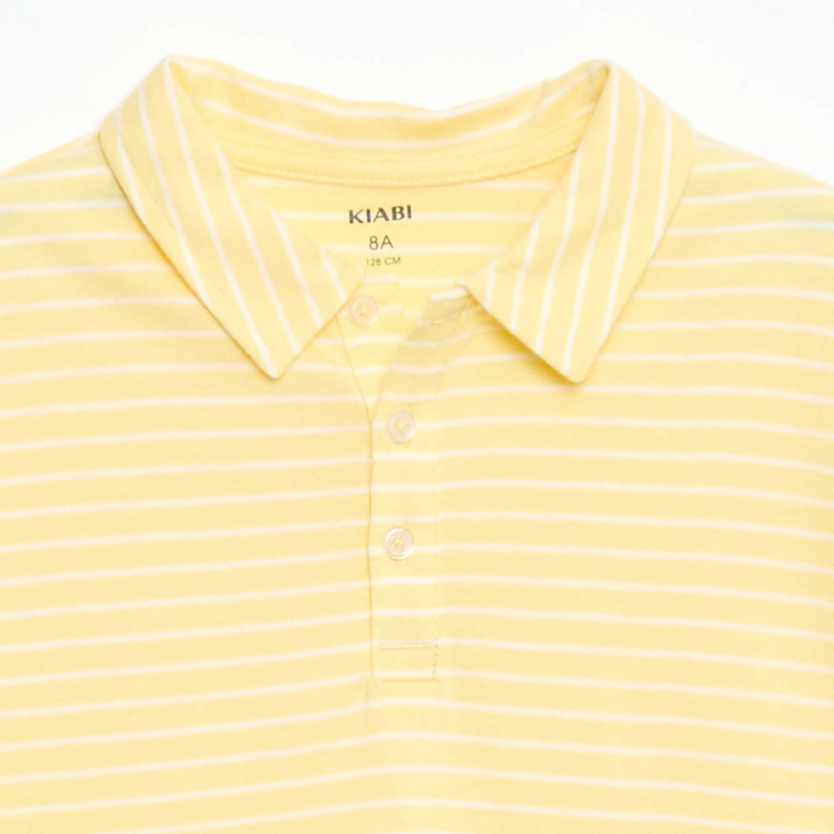 T-shirt polo large JAUNE