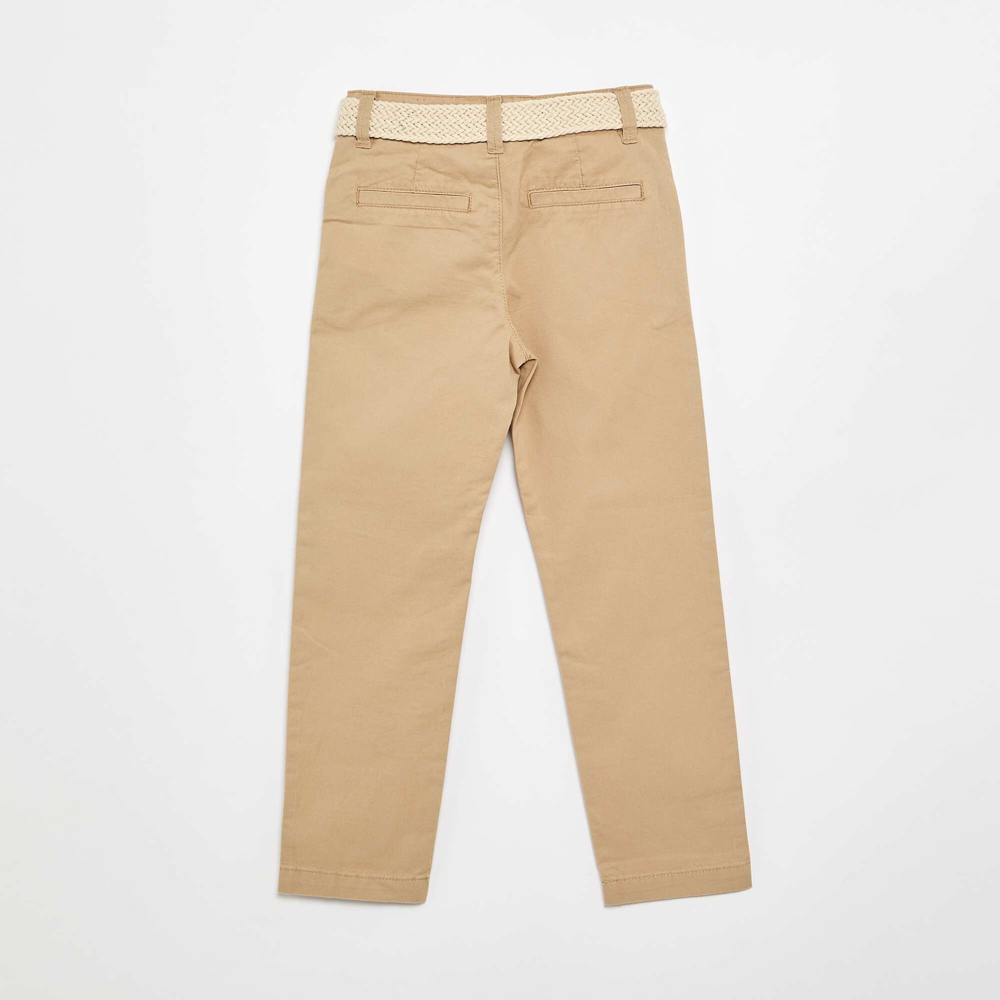 Pantalon chino BEIGE