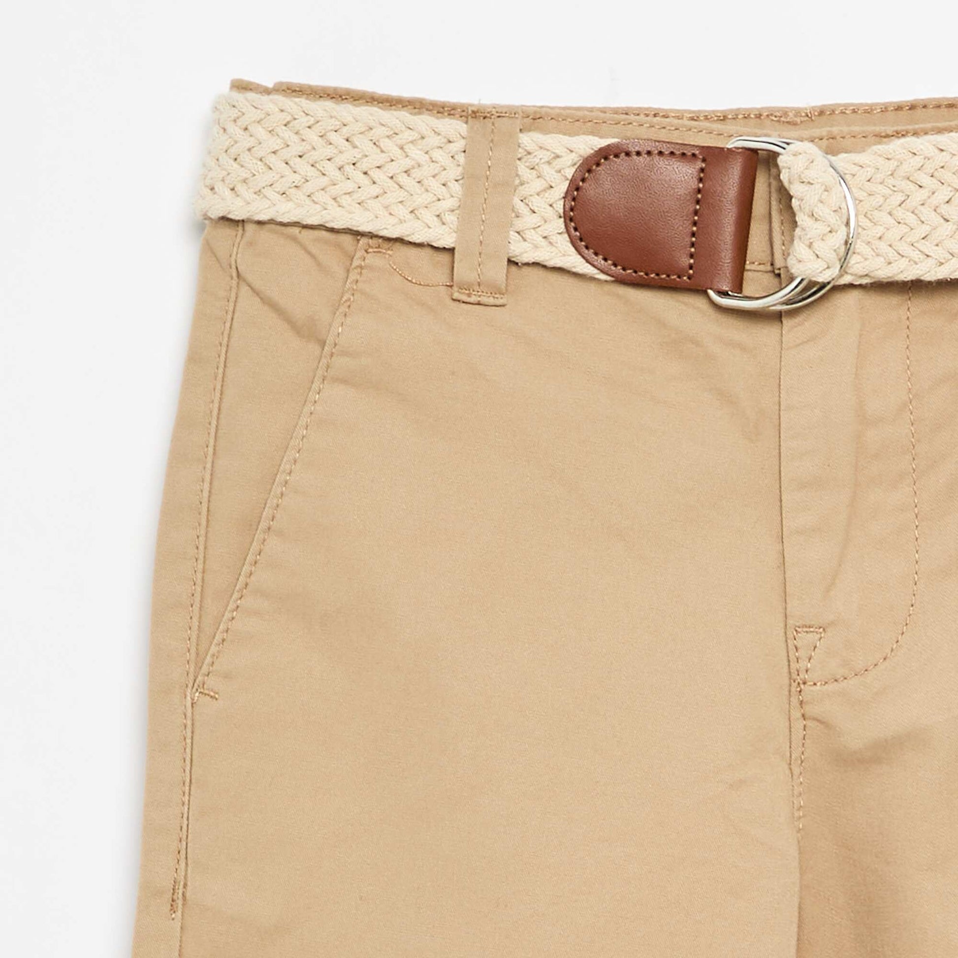Pantalon chino BEIGE
