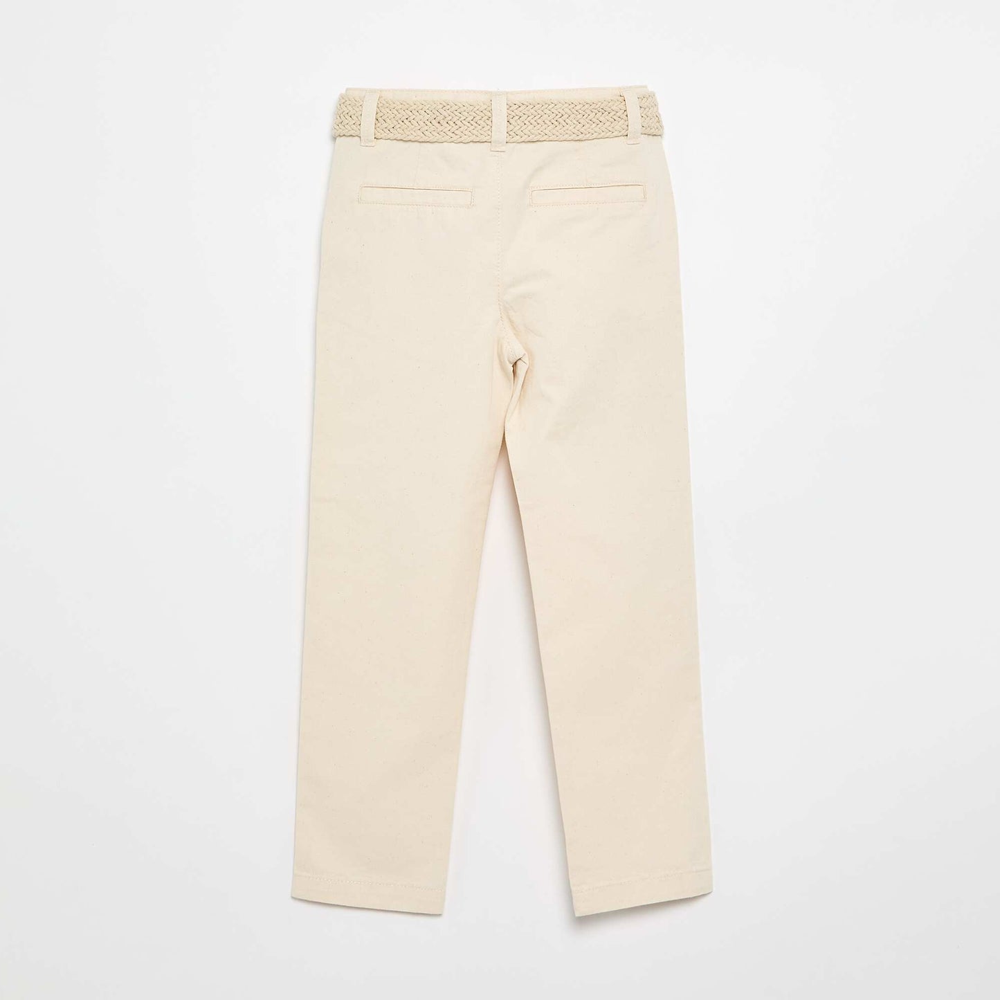 Pantalon chino BLANC