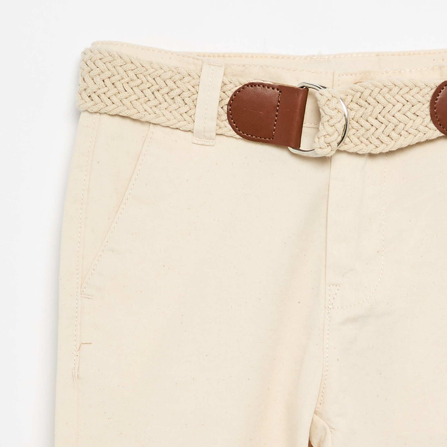 Pantalon chino BLANC