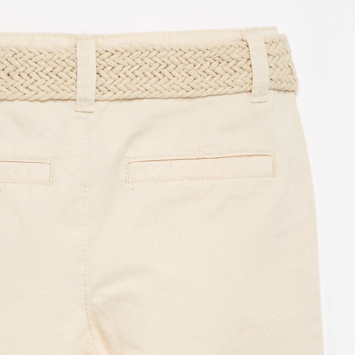 Pantalon chino BLANC