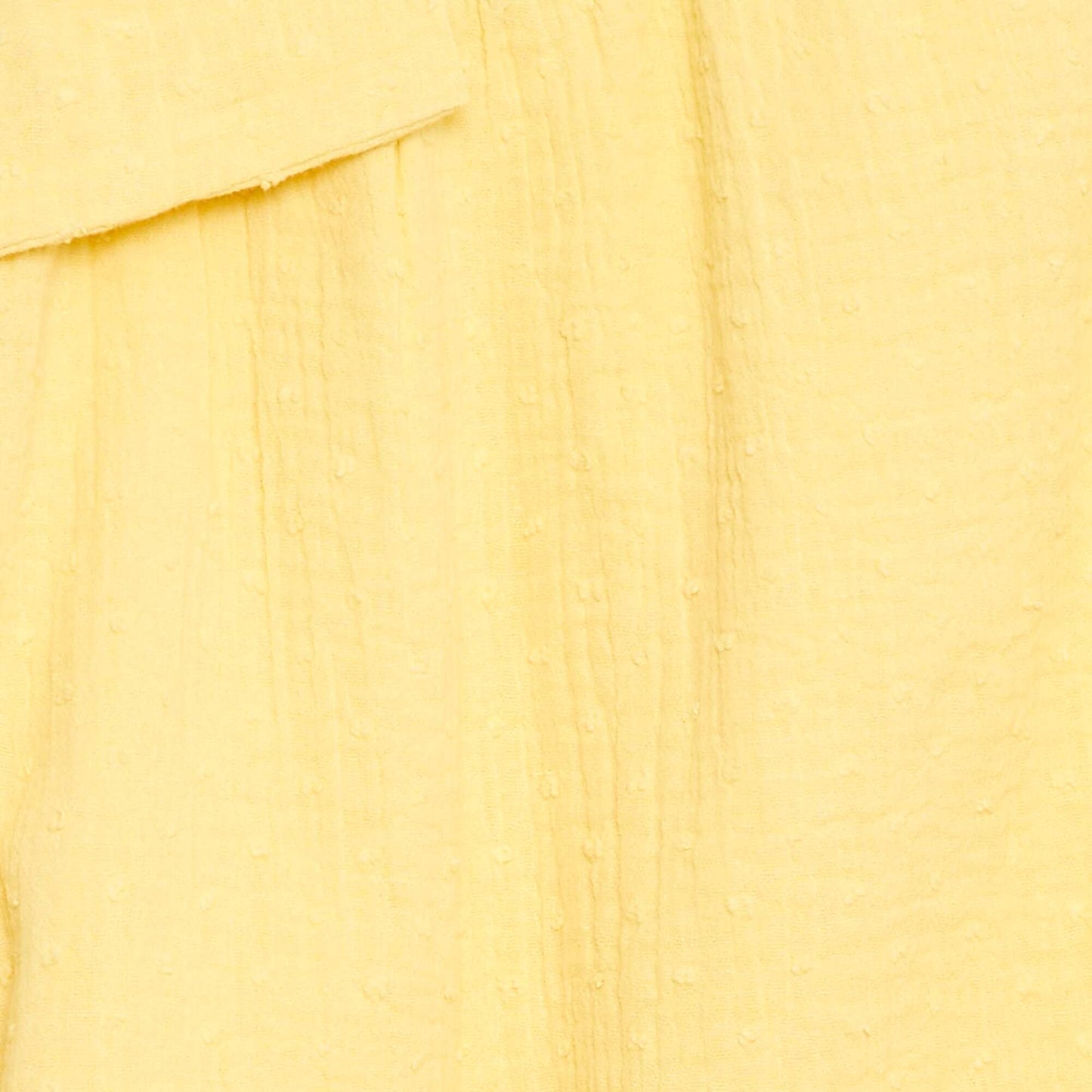 Robe corolle à bretelles unie JAUNE