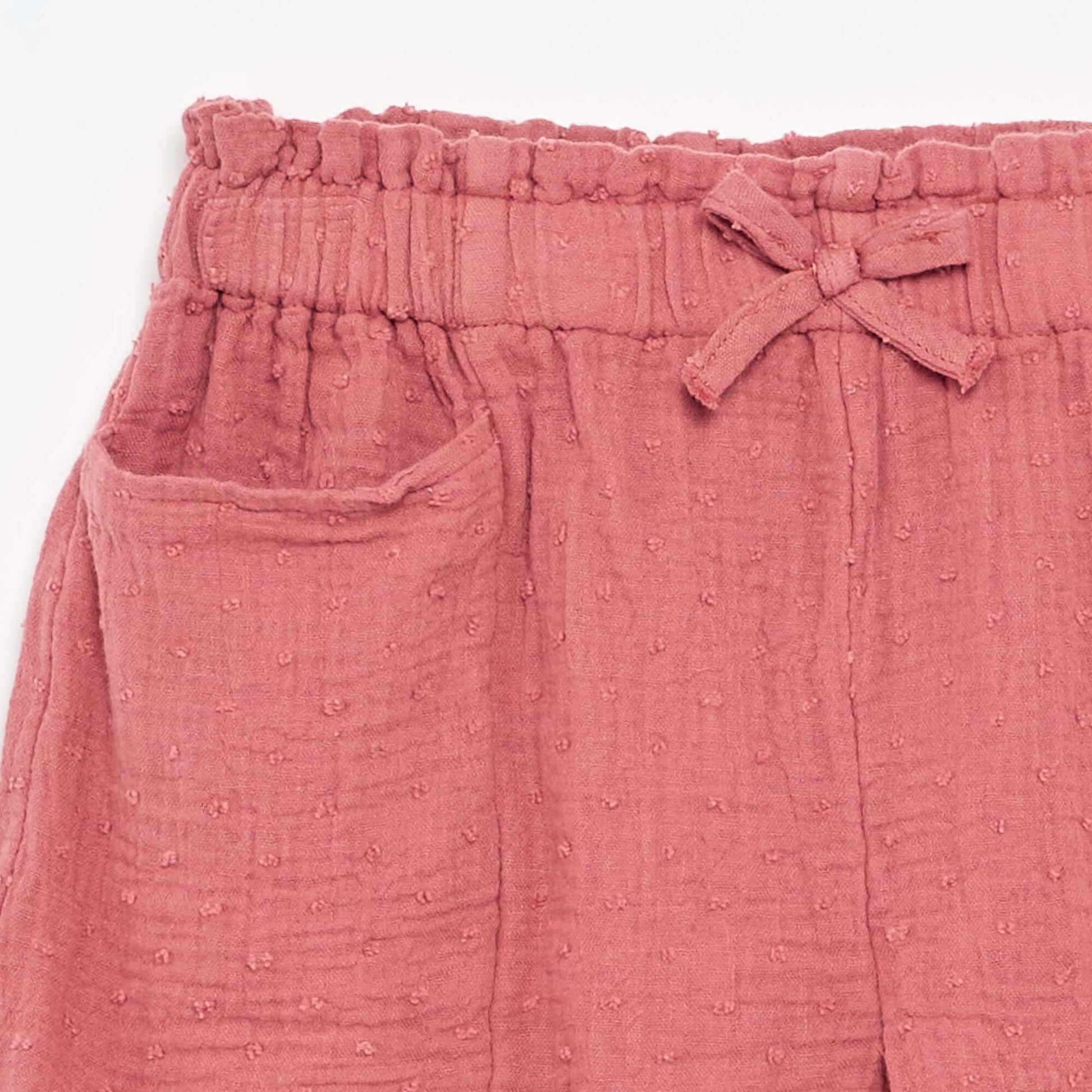 Short en canevas ROSE