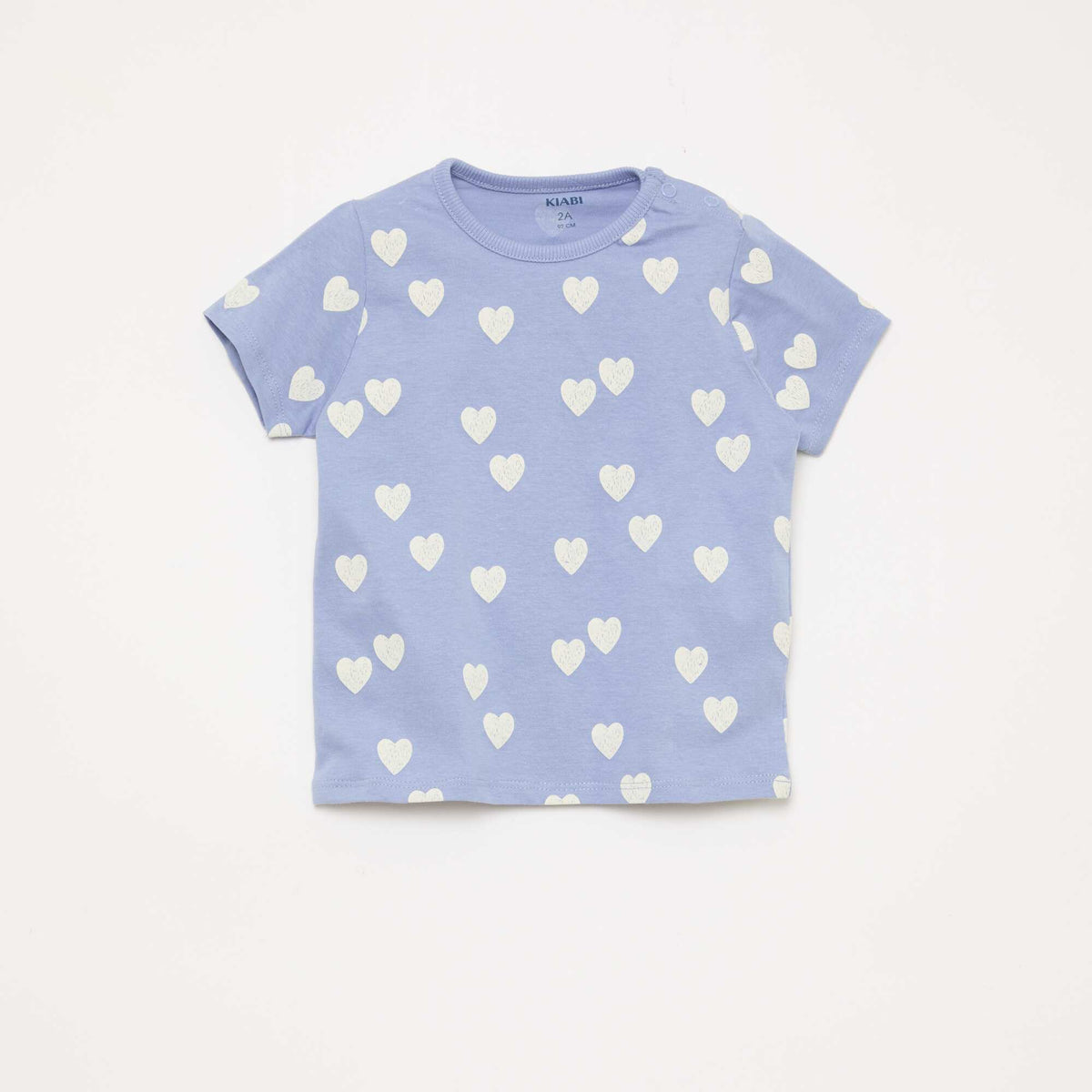 Ensemble pyjama court t-shirt + short - 2 pièces BLEU