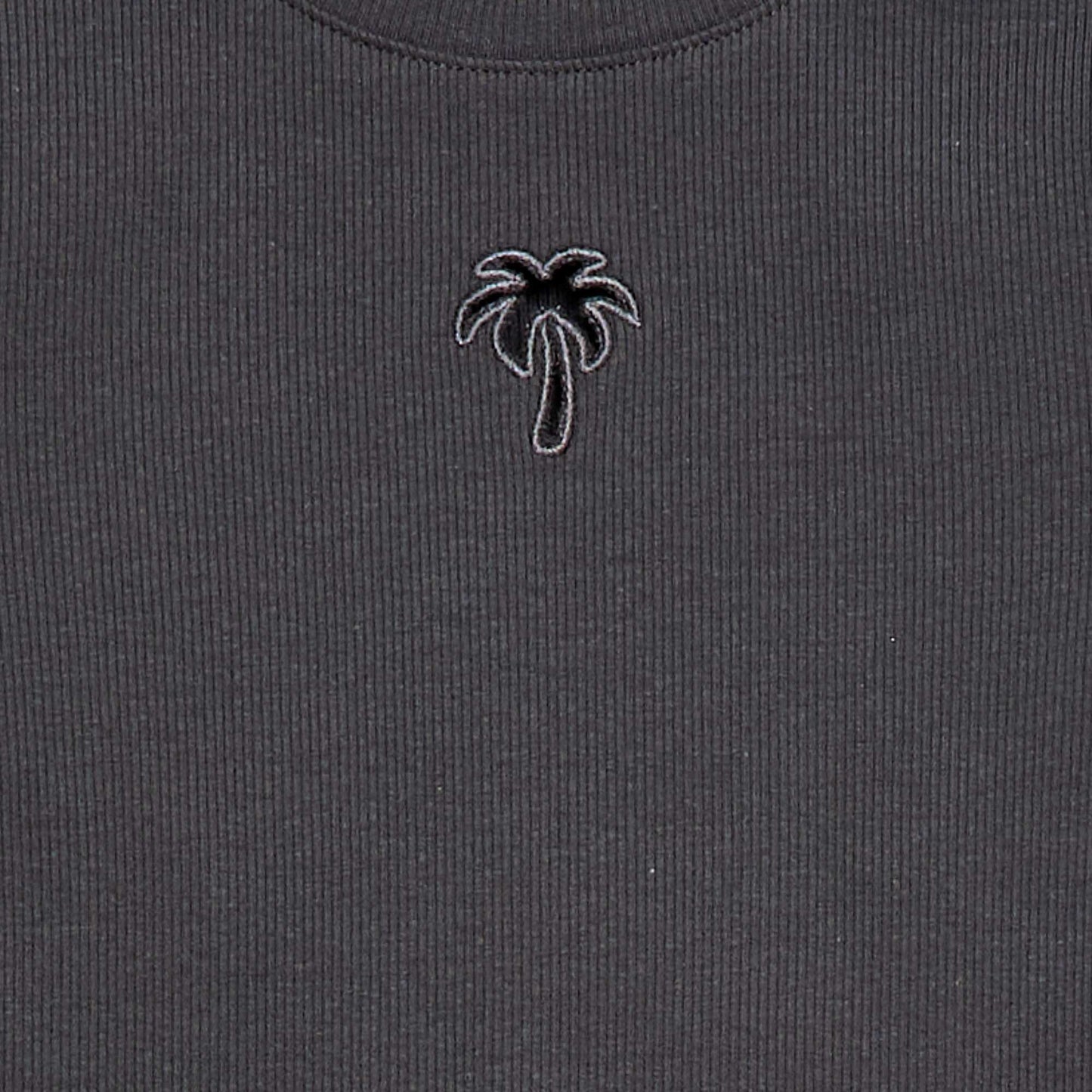 T-shirt à manches courtesavec forme ajourée NOIR