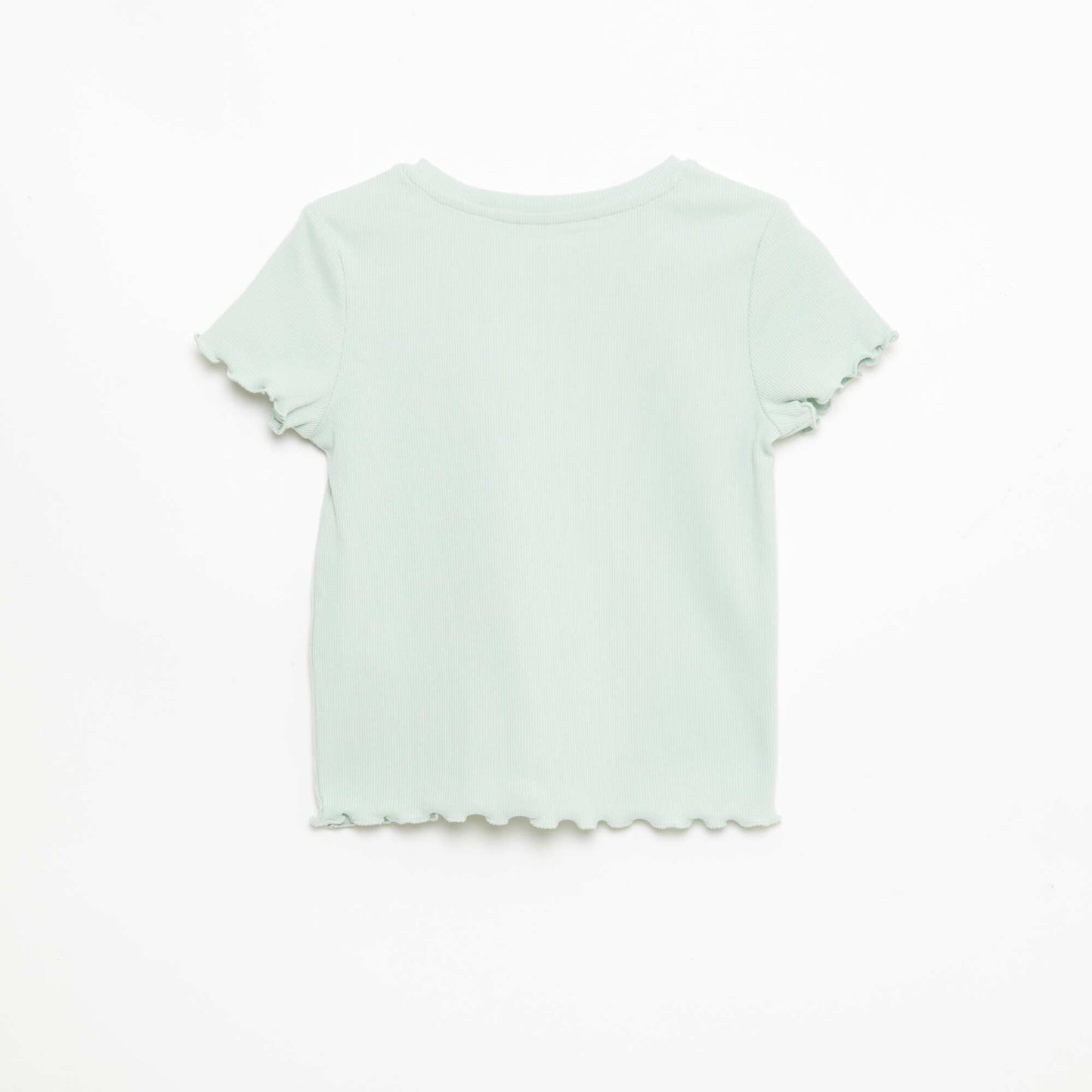 T-shirt à manches courtesavec forme ajourée VERT