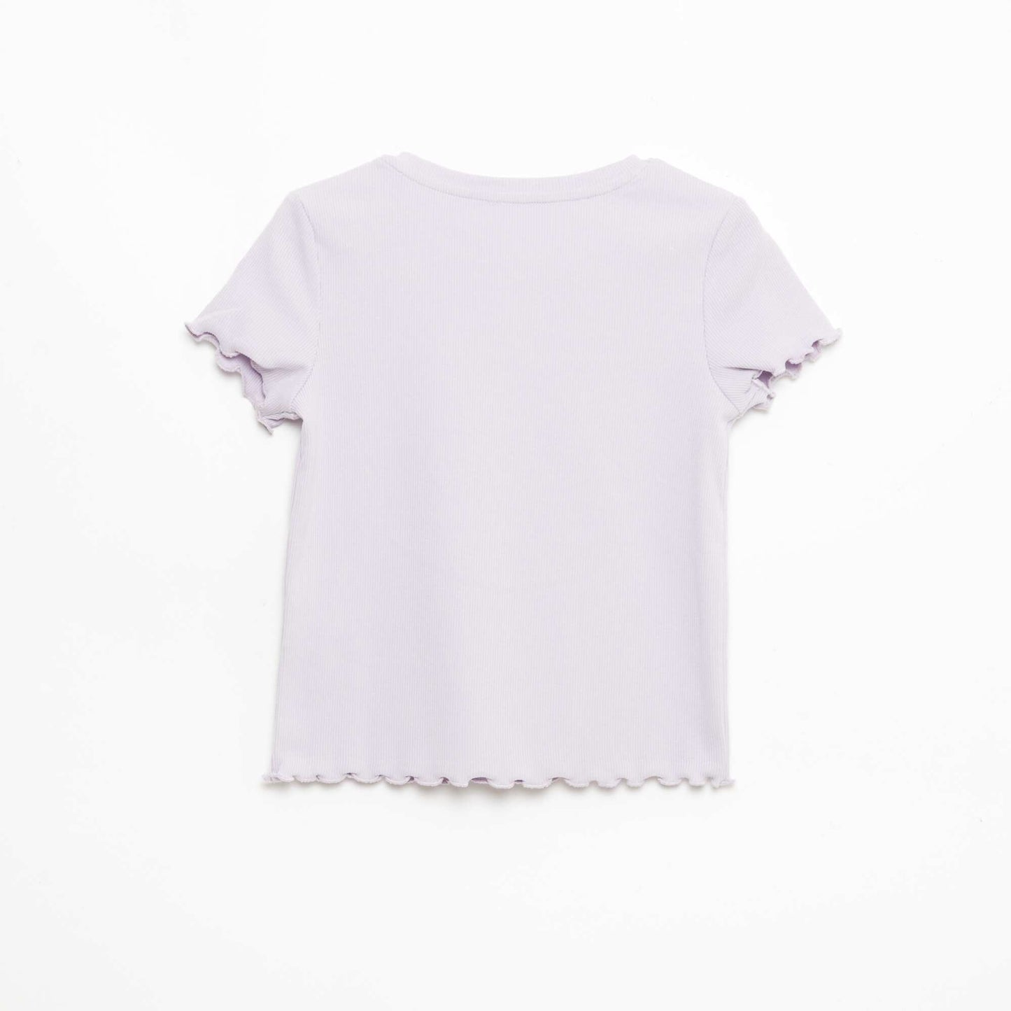 T-shirt à manches courtesavec forme ajourée VIOLET