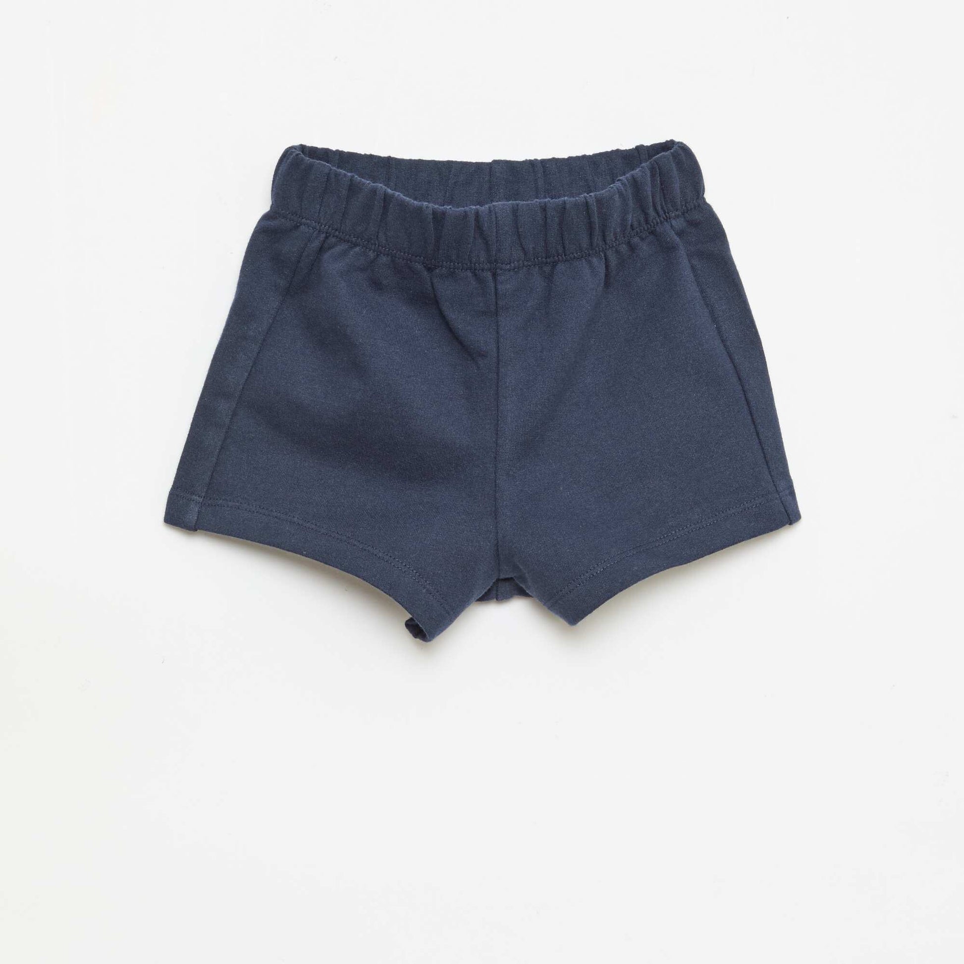 Ensemble 2 pièces en coton  T-shirt + short BLANC