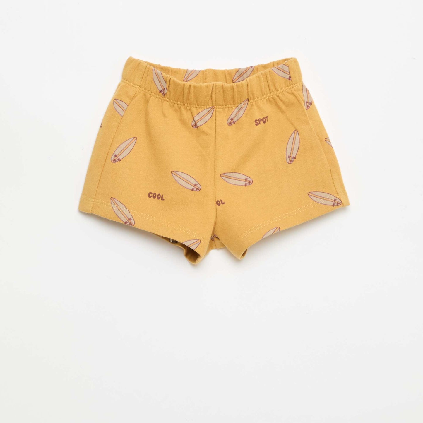 Ensemble 2 pièces en coton  T-shirt + short BLANC