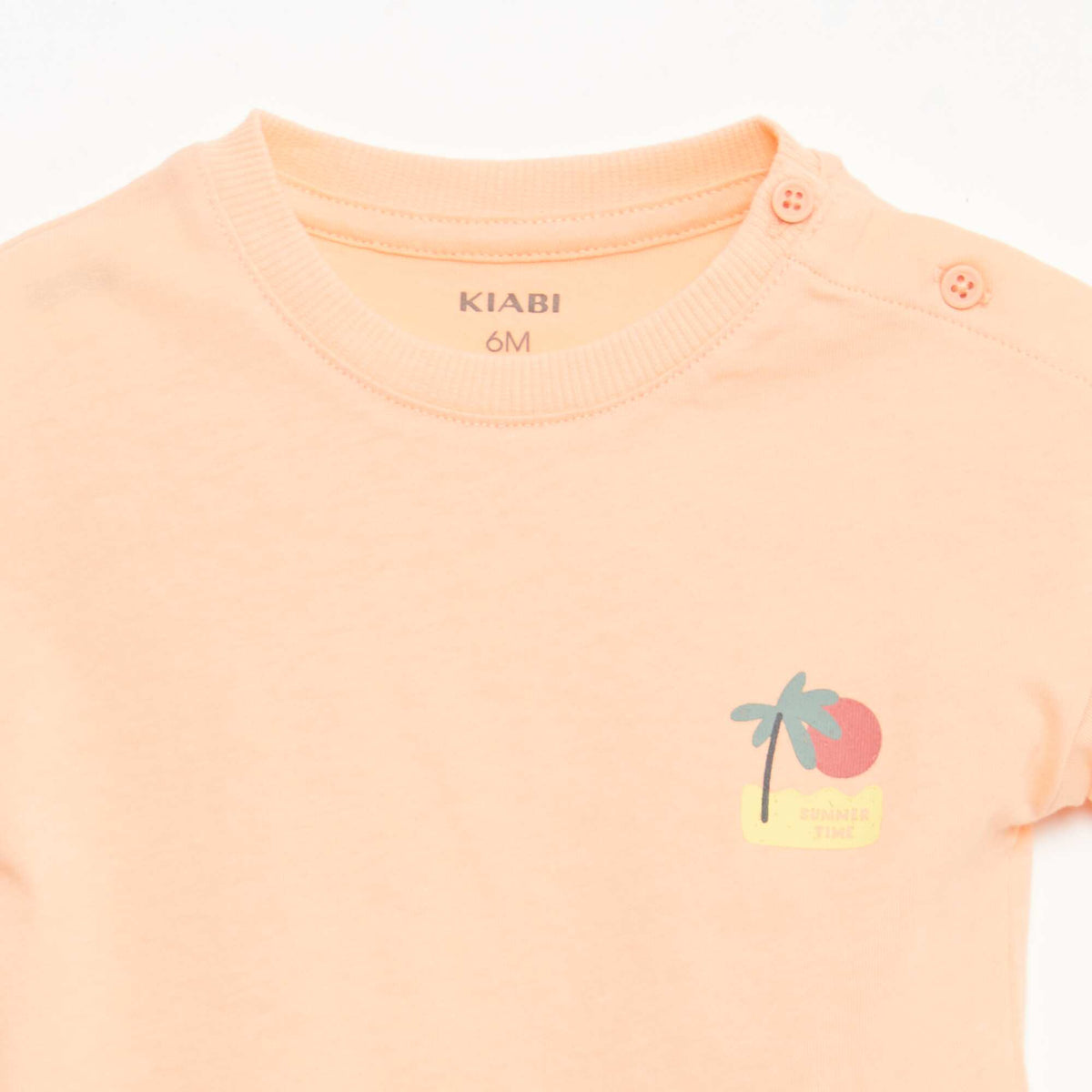 Ensemble 2 pièces short + T-shirt ORANGE
