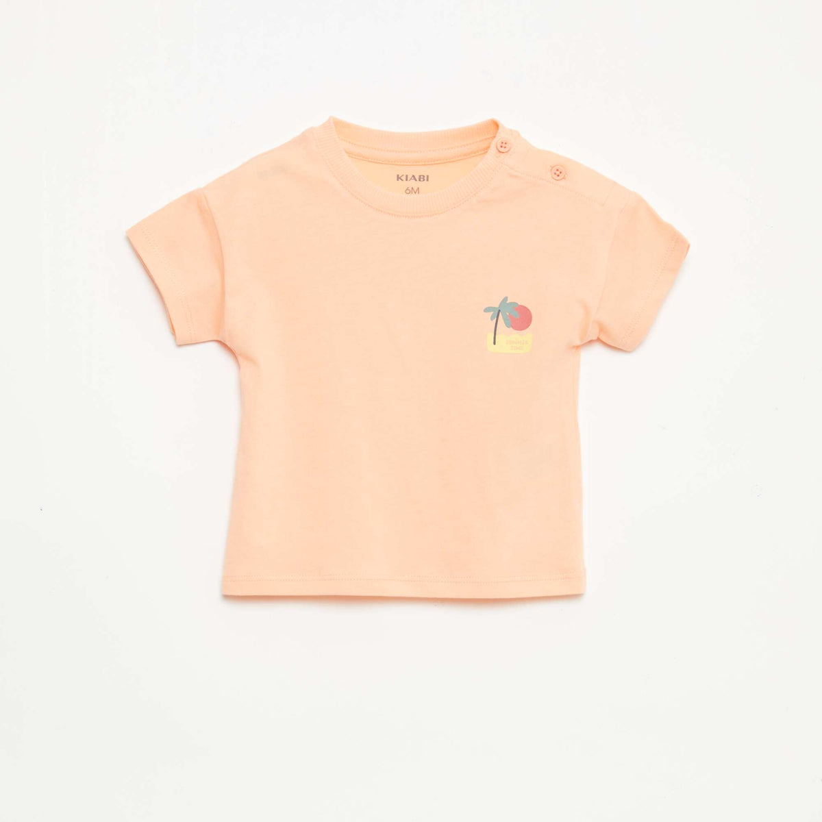 Ensemble 2 pièces short + T-shirt ORANGE