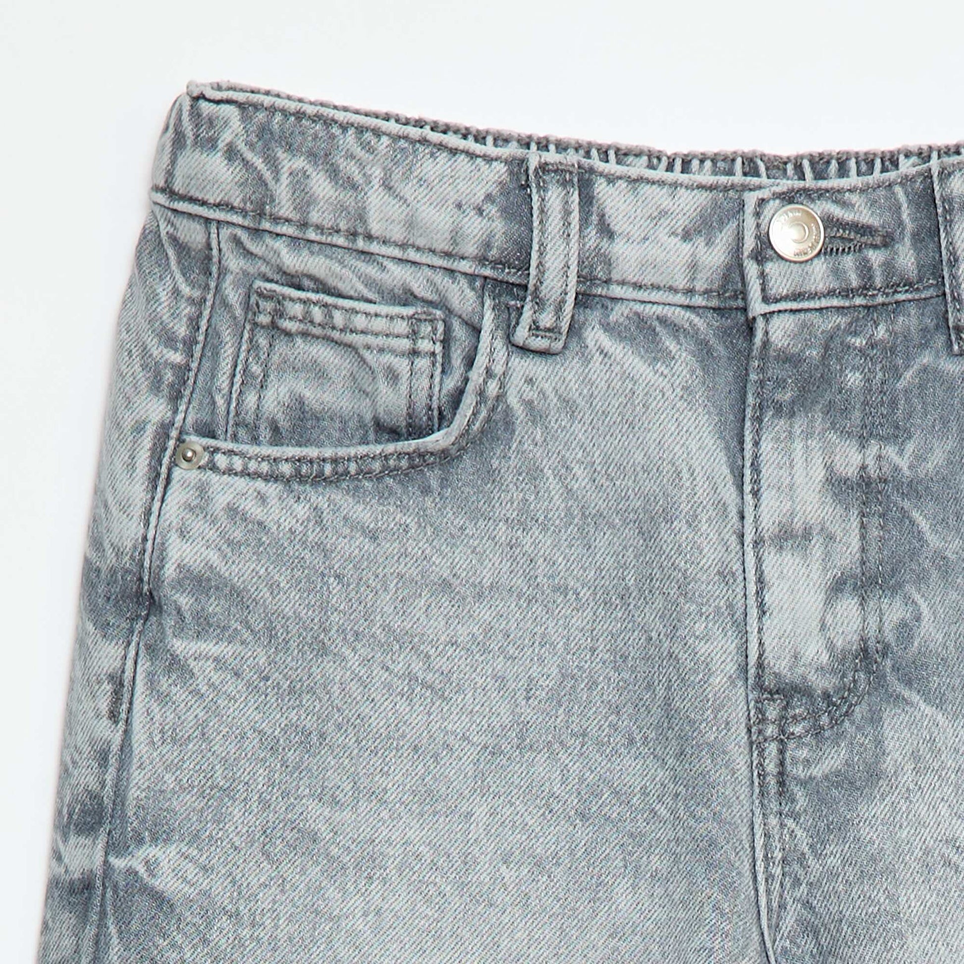 Jean forme balloon GRIS