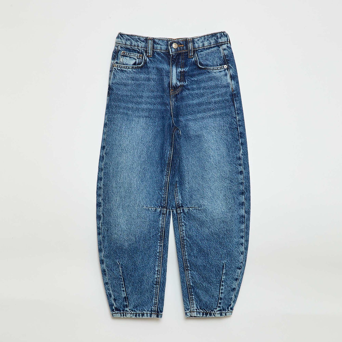 Jean forme balloon BLEU