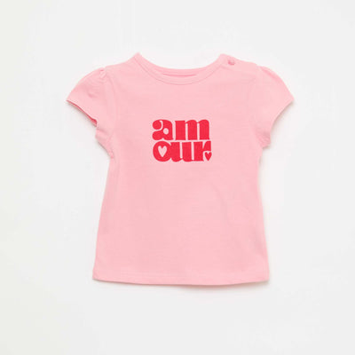 T-shirt en jersey à manches courtes ROSE