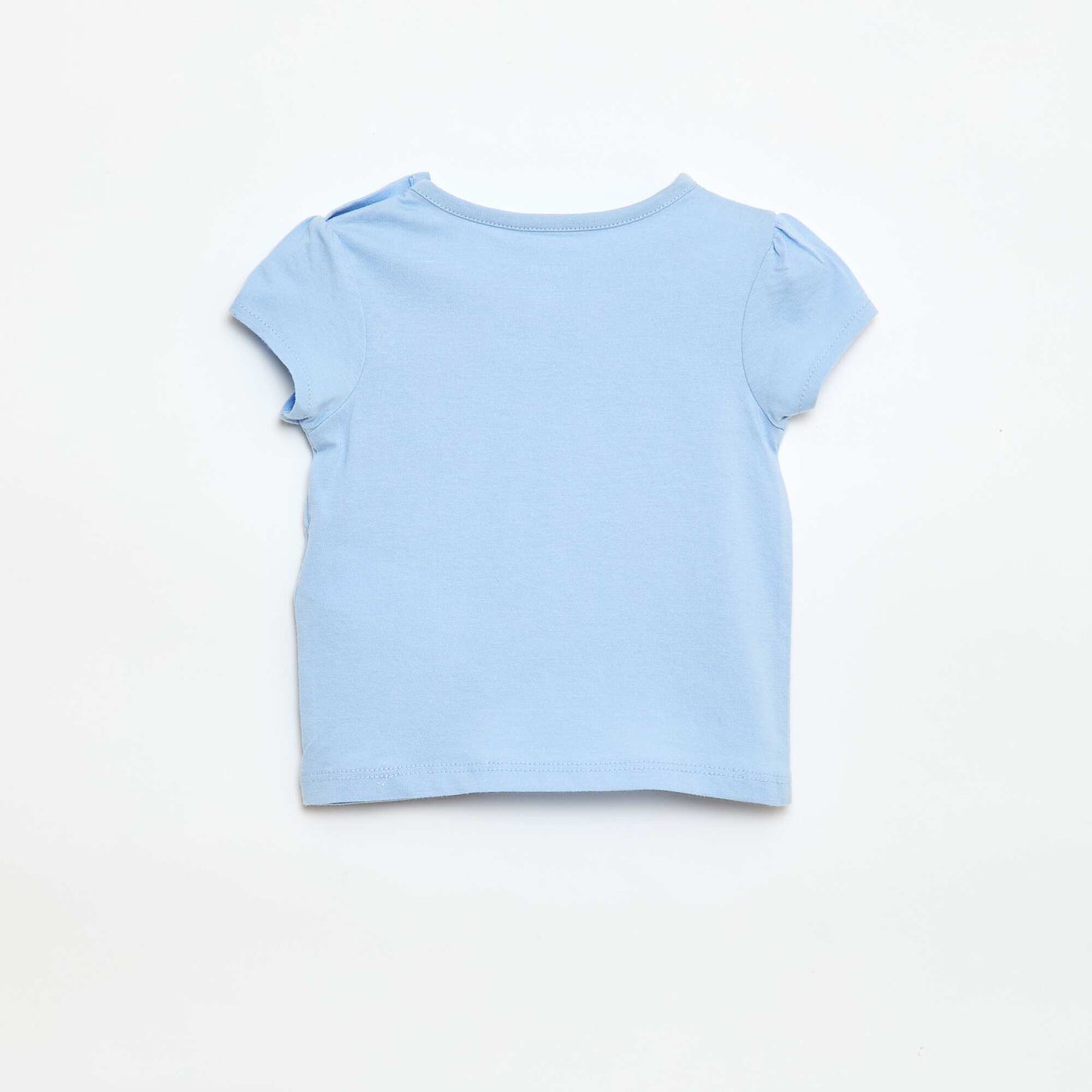 T-shirt en jersey avec manches courtes BLEU