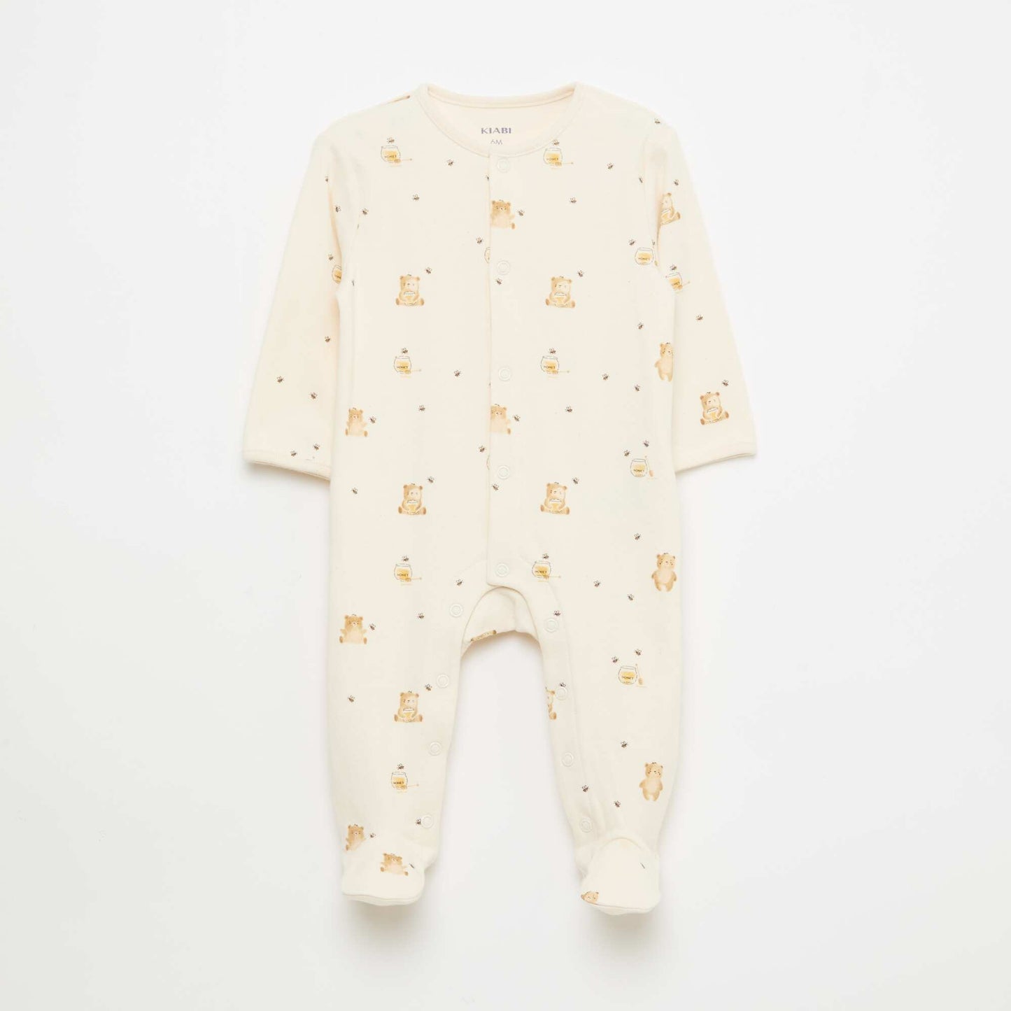 Lot de pyjamas dors biens avec pieds BLANC