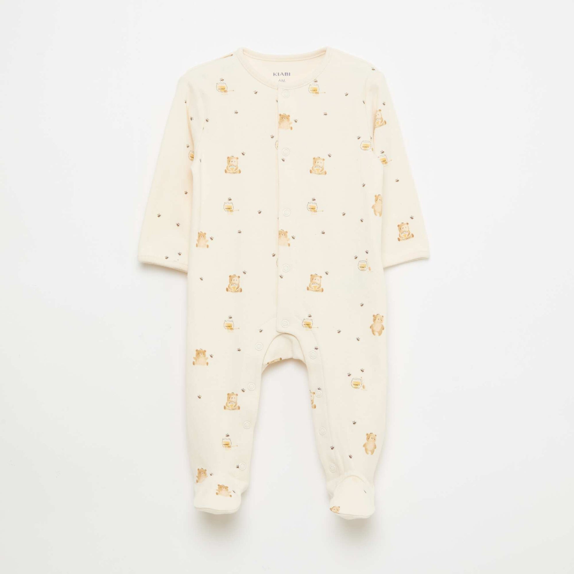 Lot de pyjamas dors biens avec pieds BLANC