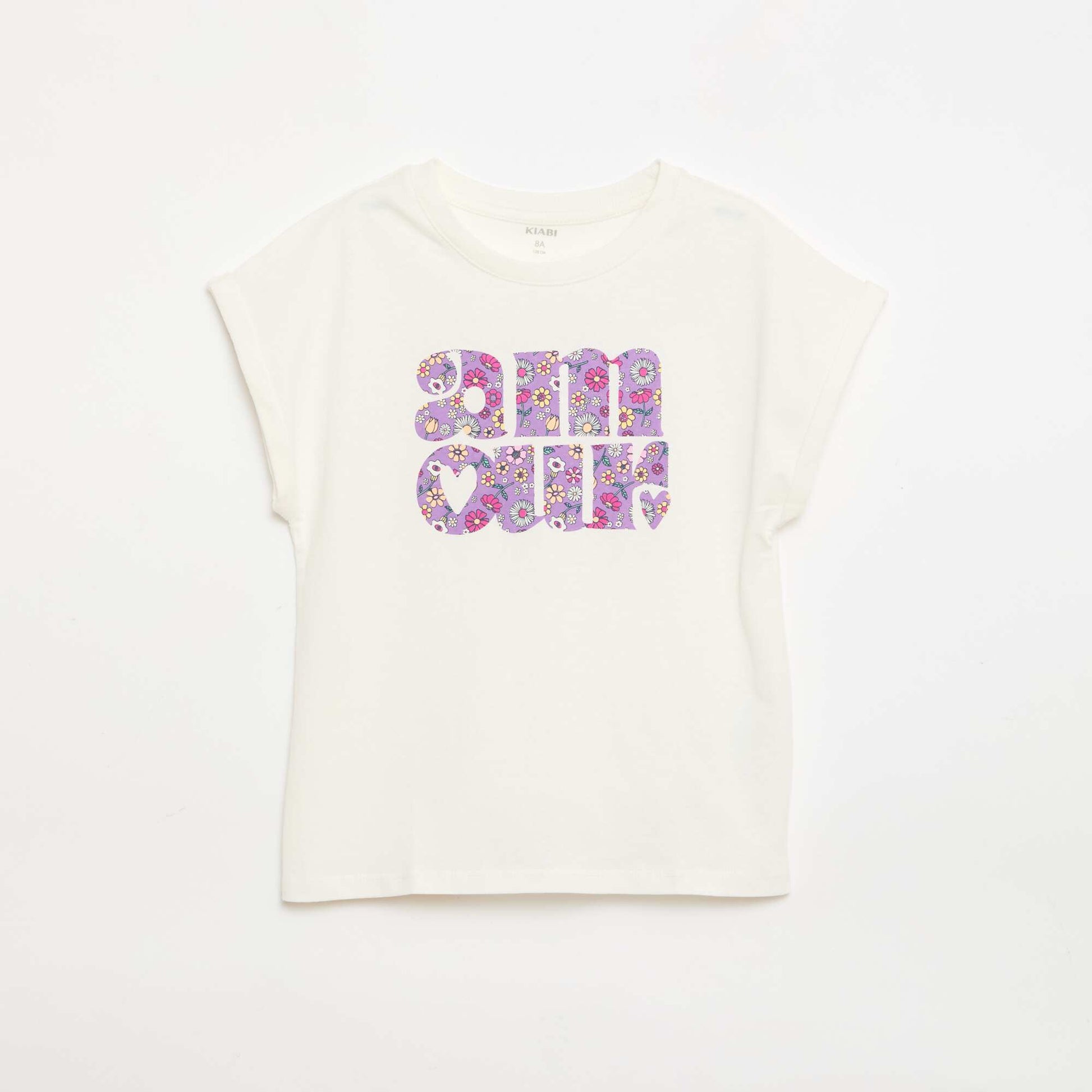Pyjama court t-shirt + short - 2 pièces VIOLET