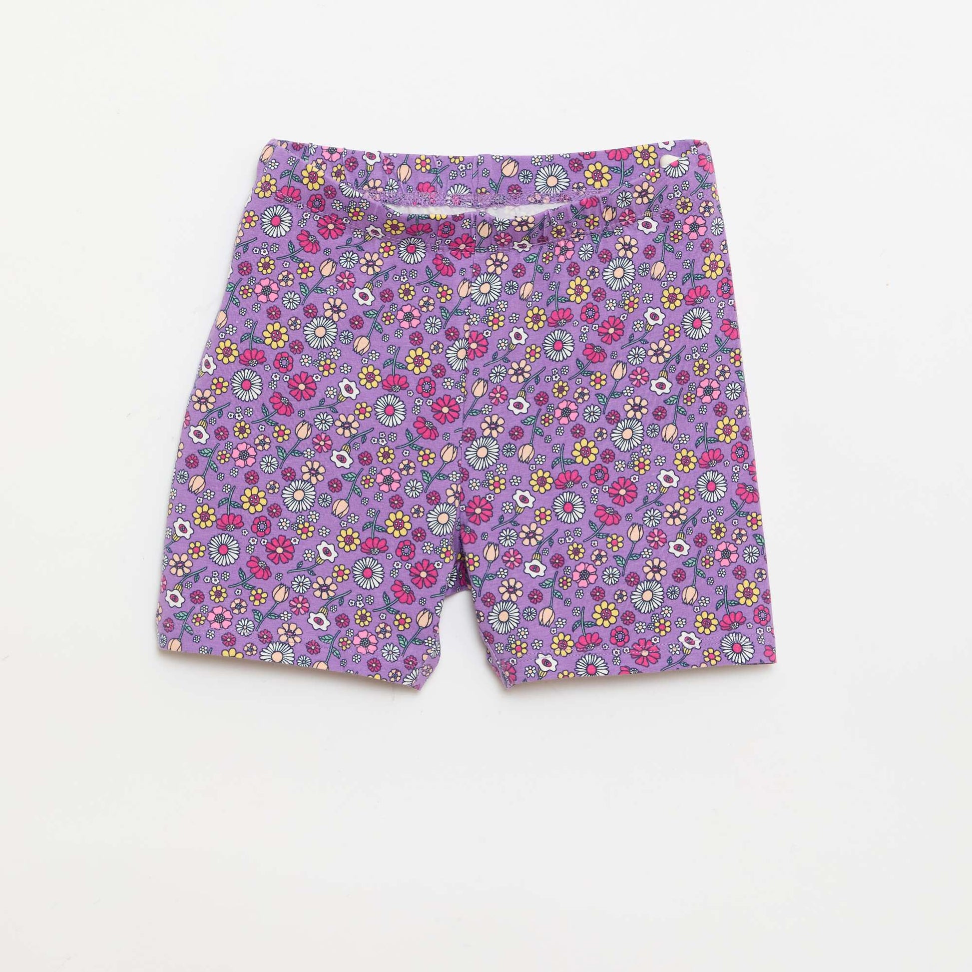 Pyjama court t-shirt + short - 2 pièces VIOLET