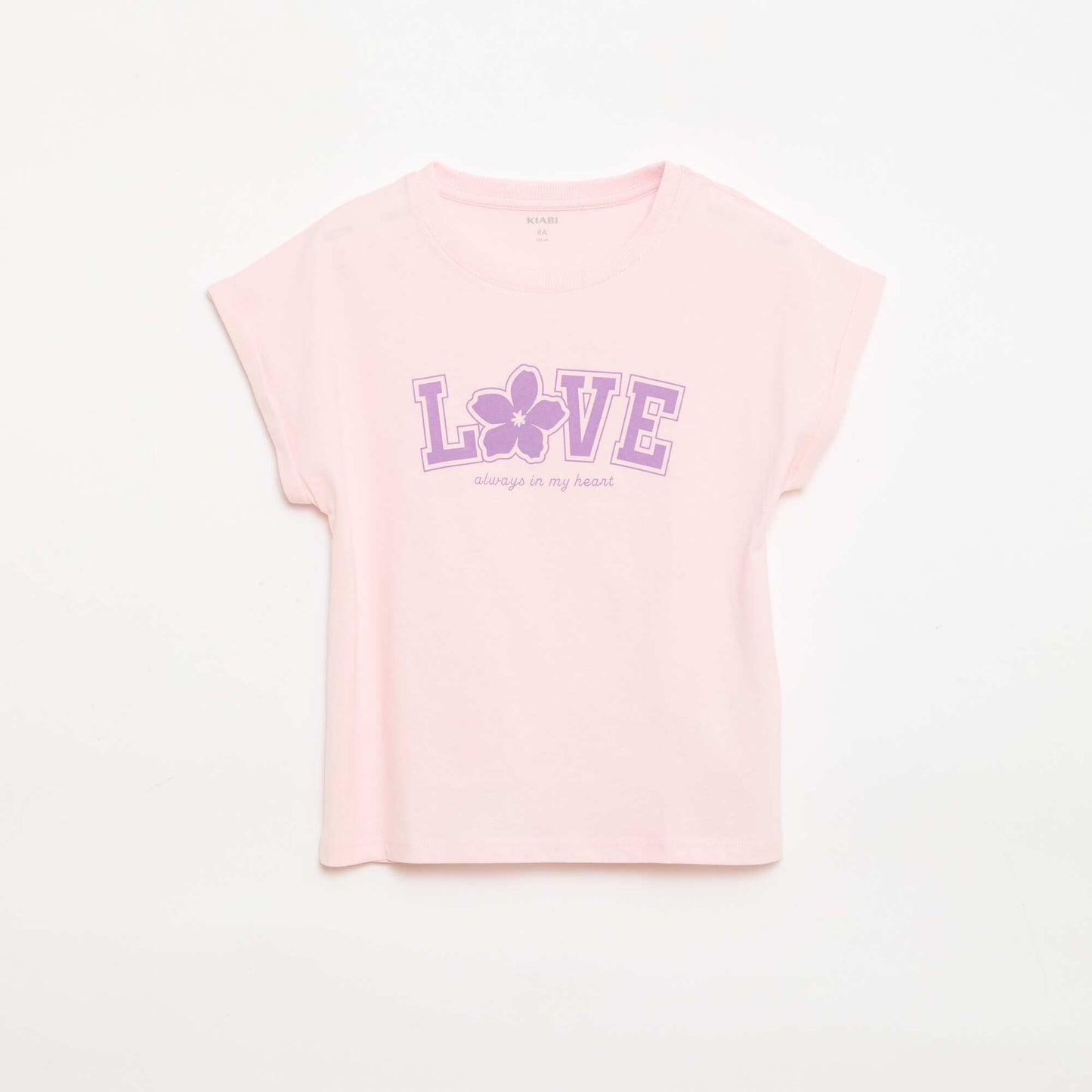 Pyjama court t-shirt + short - 2 pièces ROSE