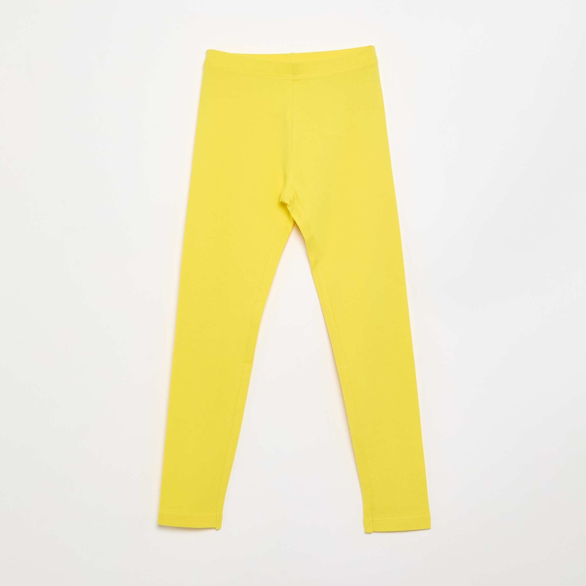 Legging long uni JAUNE