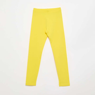 Legging long uni JAUNE
