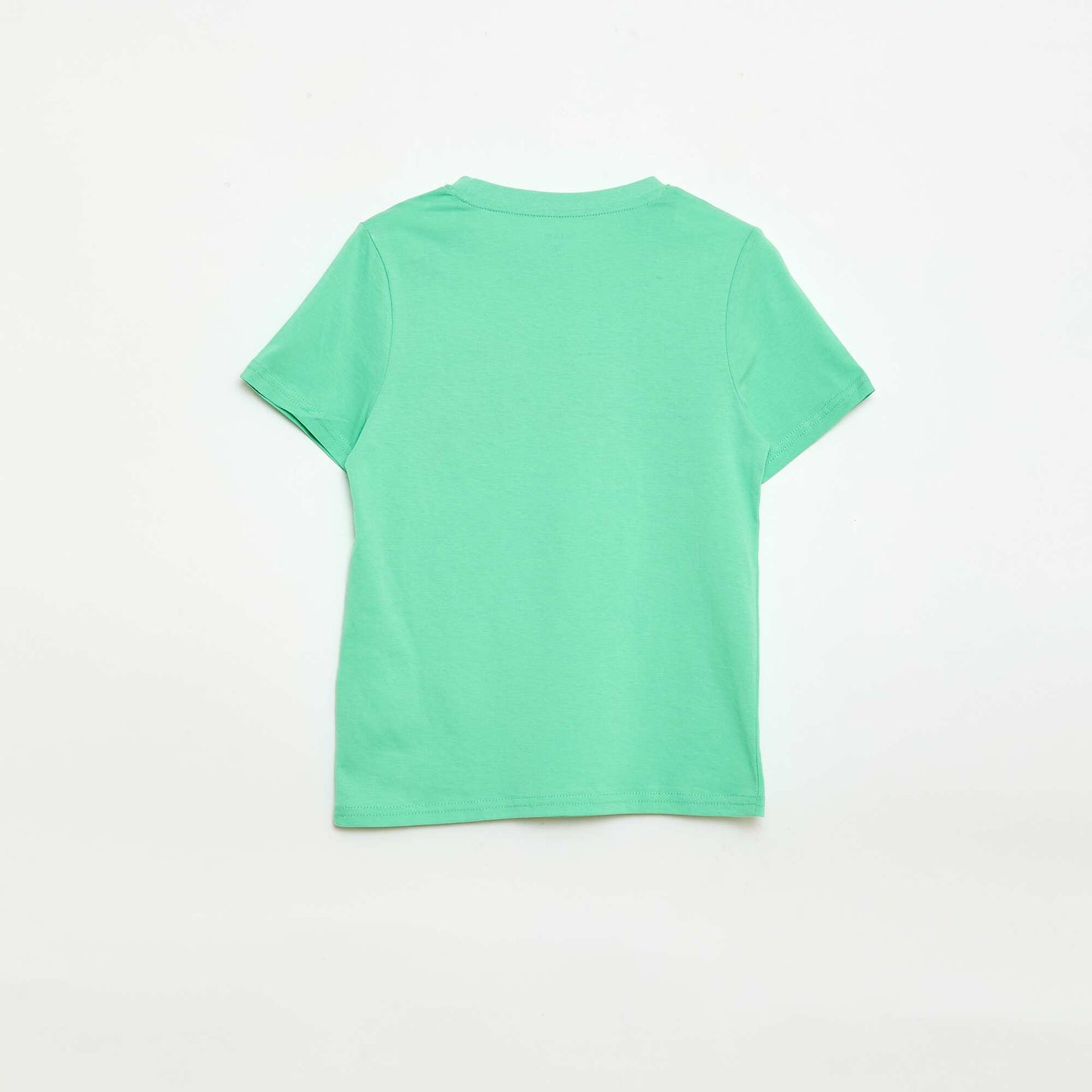 Ensemble short + T-shirt  avec imprimé poitrine VERT