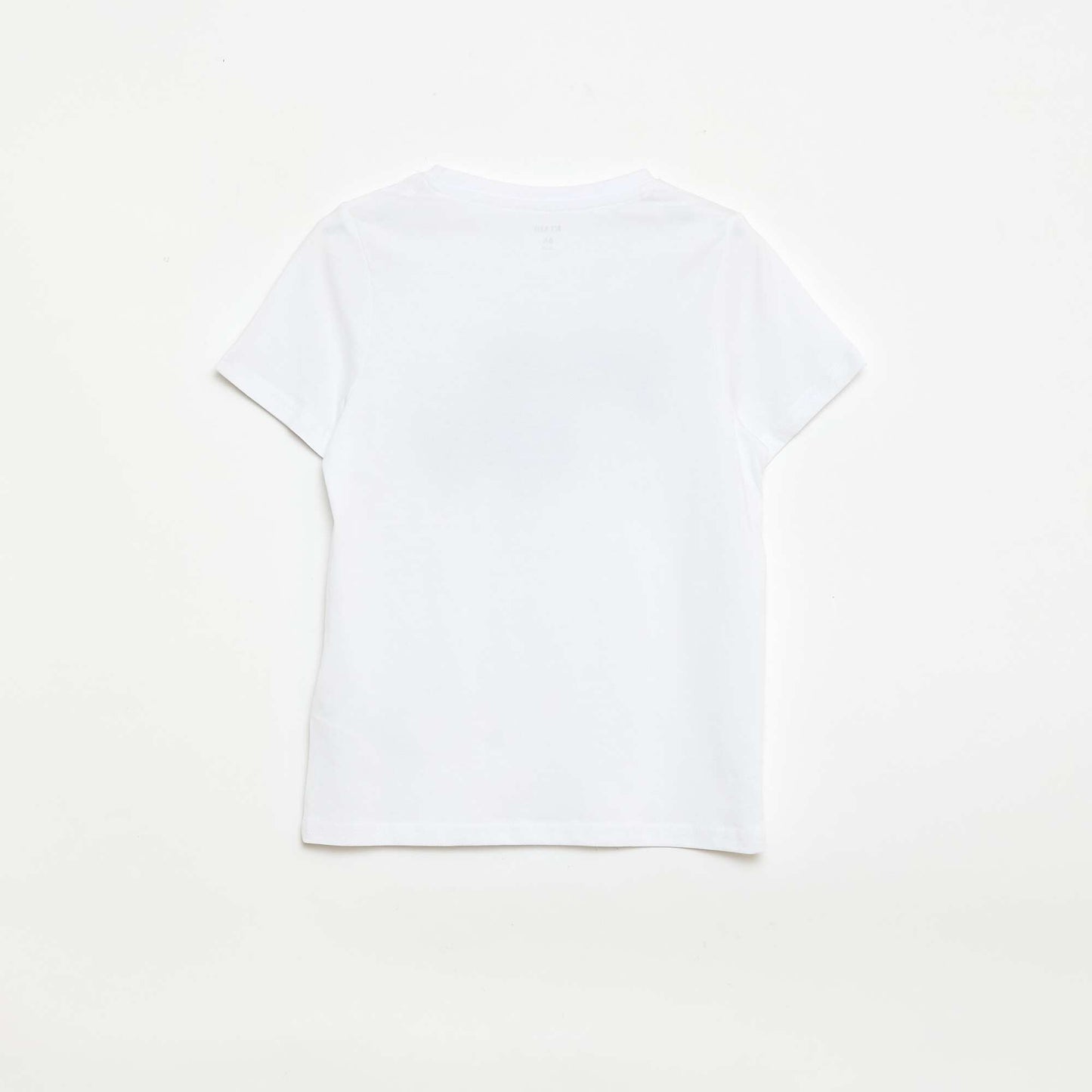Ensemble short + T-shirt  avec imprimé poitrine BLANC