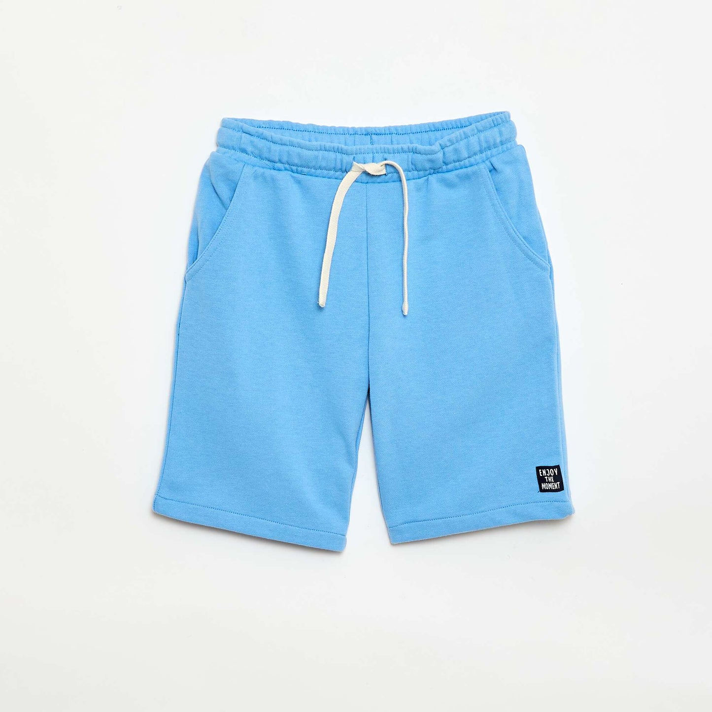 Ensemble short + T-shirt  avec imprimé poitrine BLANC