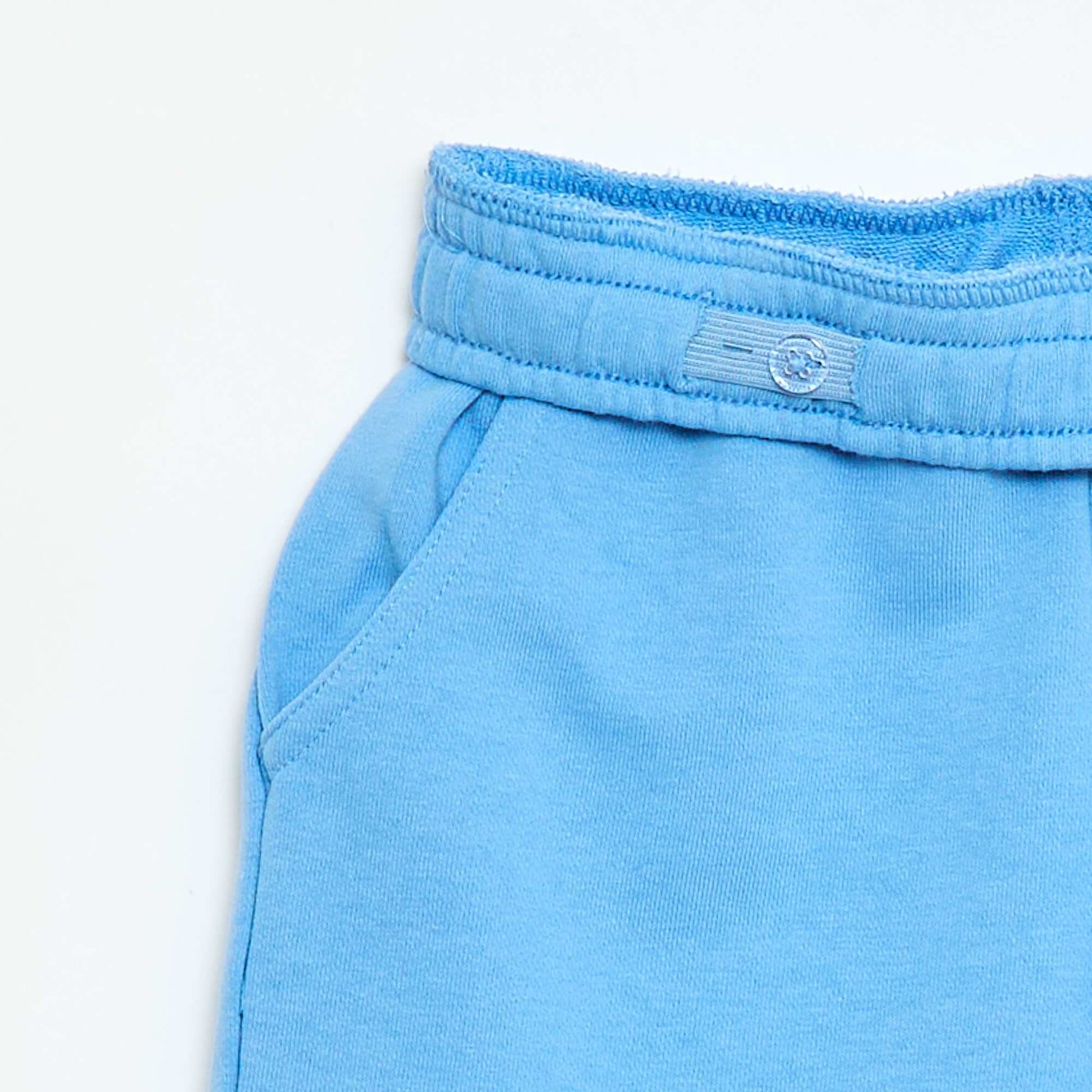 Ensemble short + T-shirt  avec imprimé poitrine BLANC