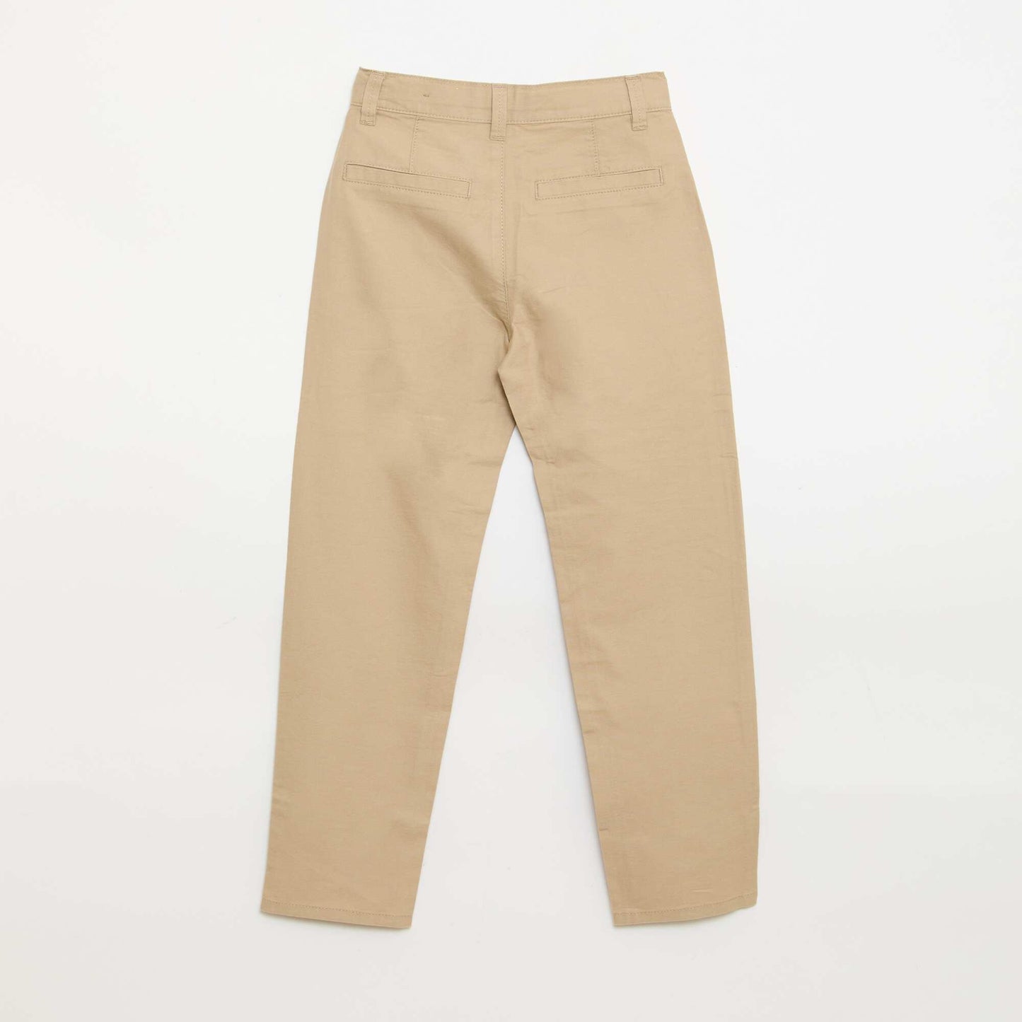 Pantalon chino slim BEIGE